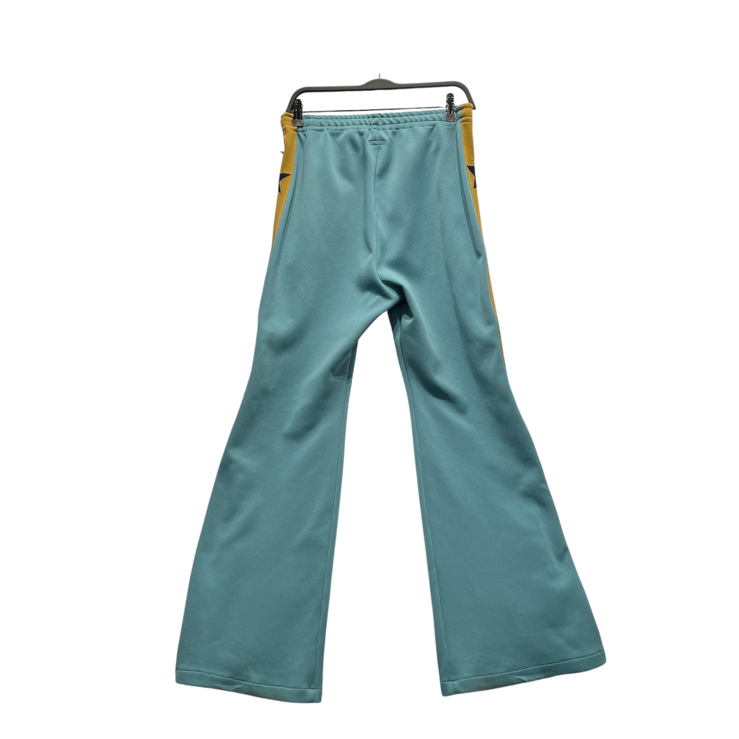 KAPITAL/Pants/2/Polyester/BLU/Graphic/Stuntman Track Pants Teal/Gold view 2
