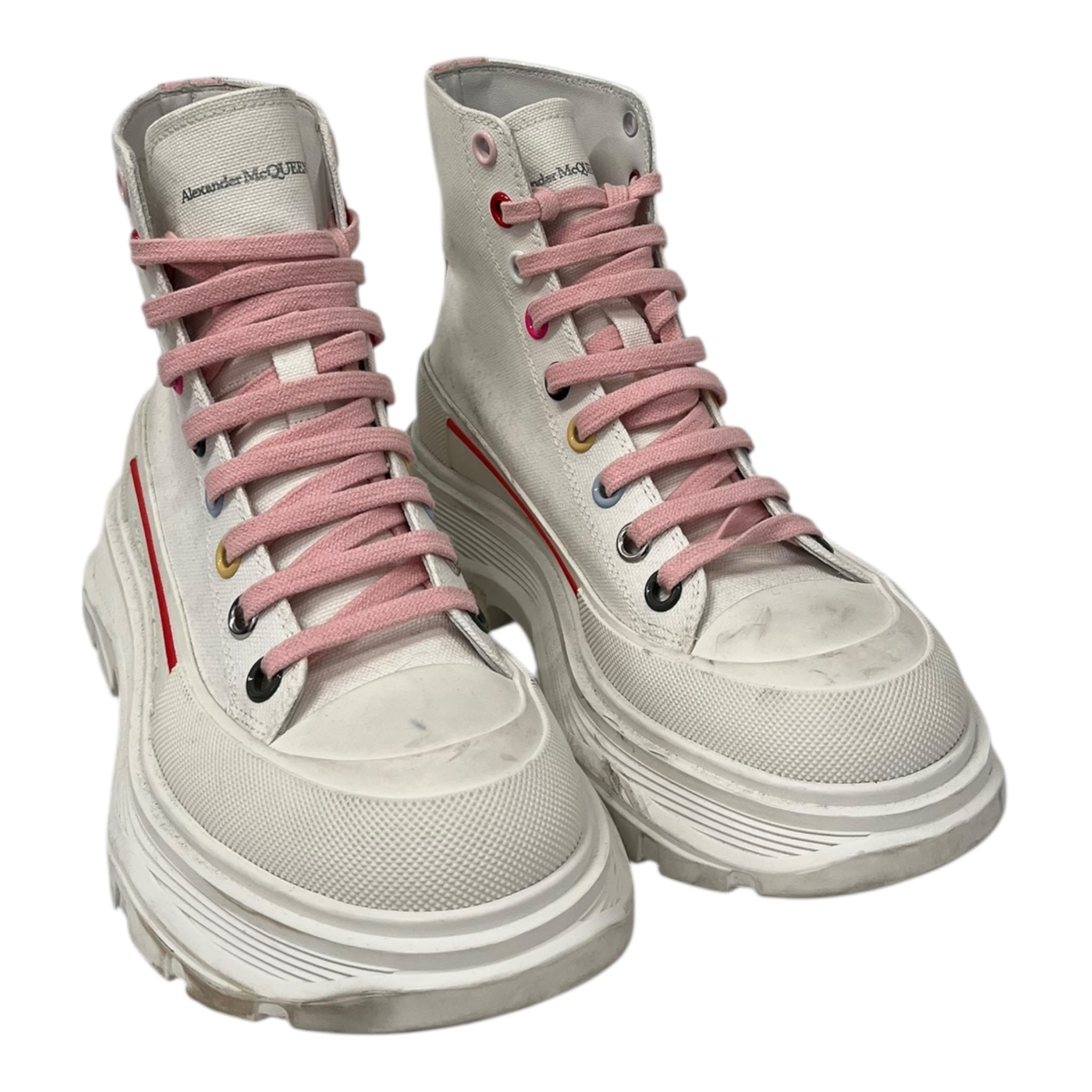 McQ Alexander McQueen/Hi-Sneakers/US 6.5/WHT/611706 view 1