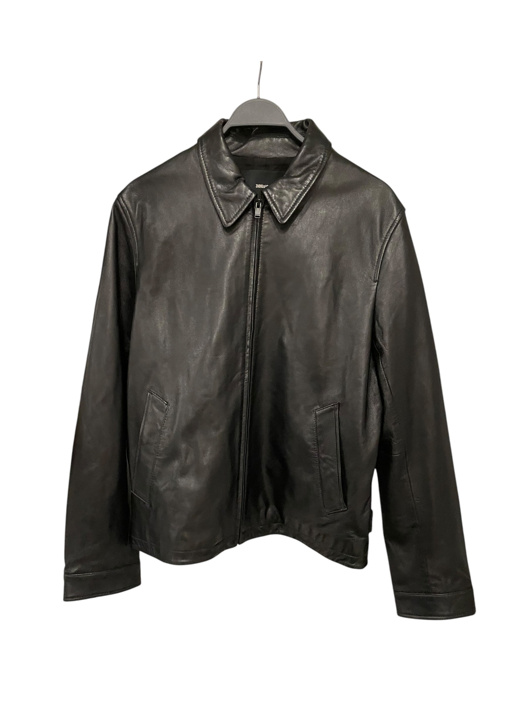 Zadig&Voltaire/Leather Jkt/L/Leather/BLK/RN 116 202 view 1