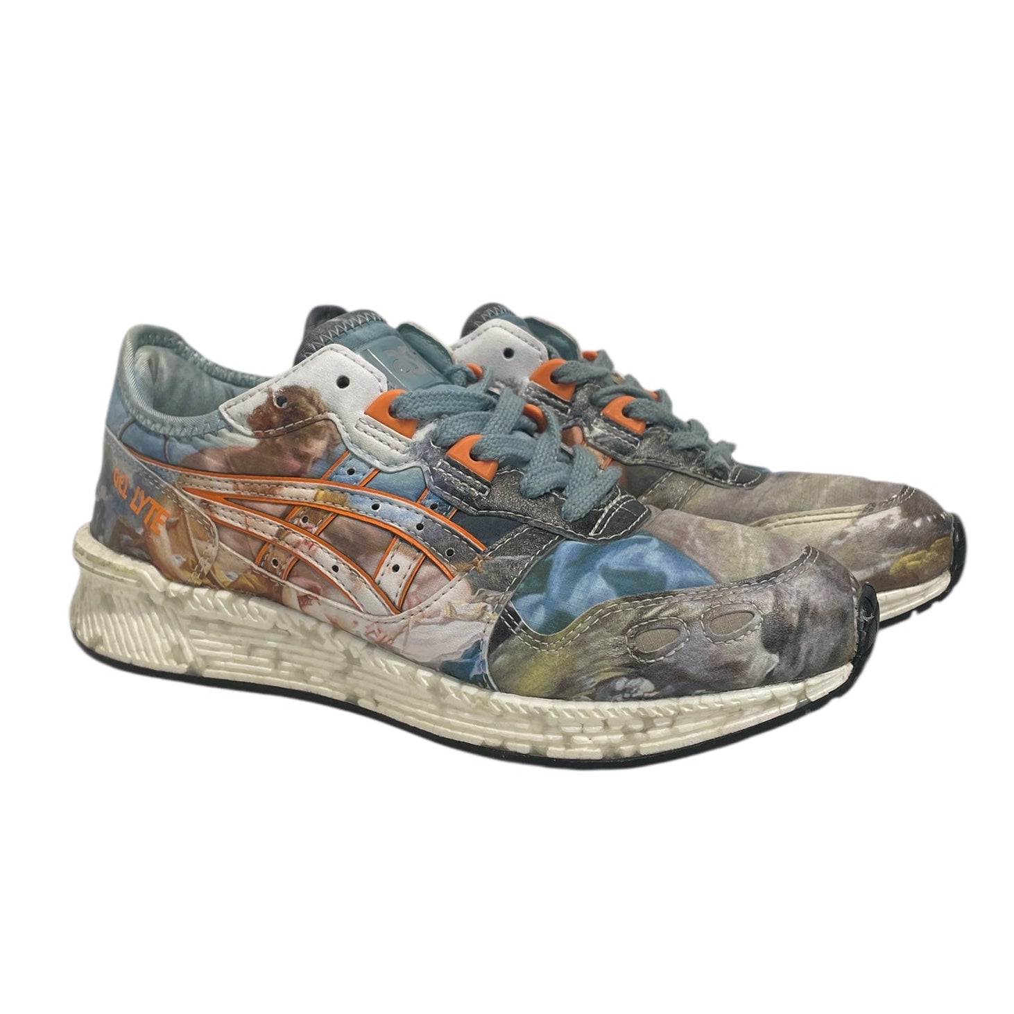 ASICS/Vivienne Westwood/Low-Sneakers/US 5/All Over Print/BLU/ view 1