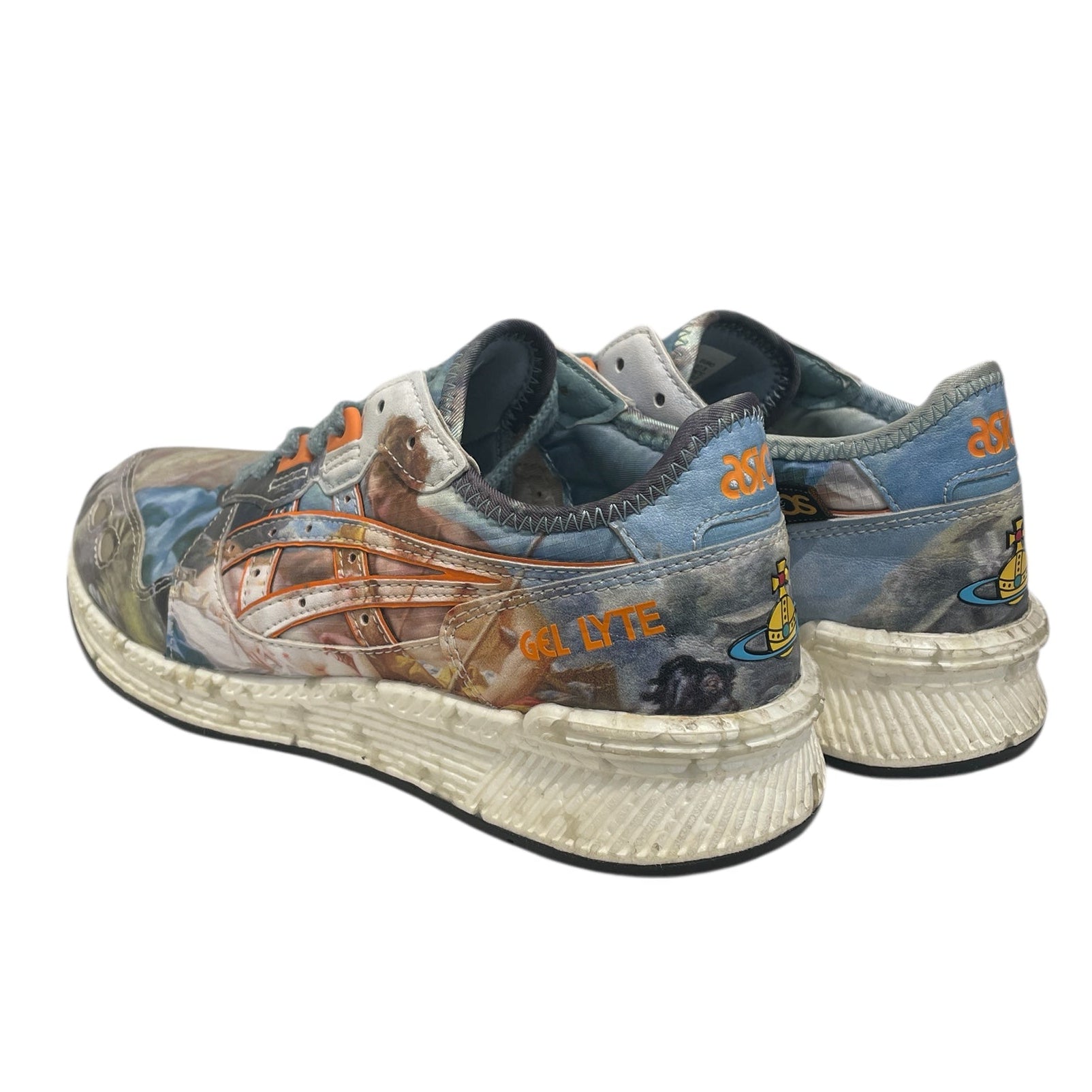 ASICS/Vivienne Westwood/Low-Sneakers/US 5/All Over Print/BLU/ view 2