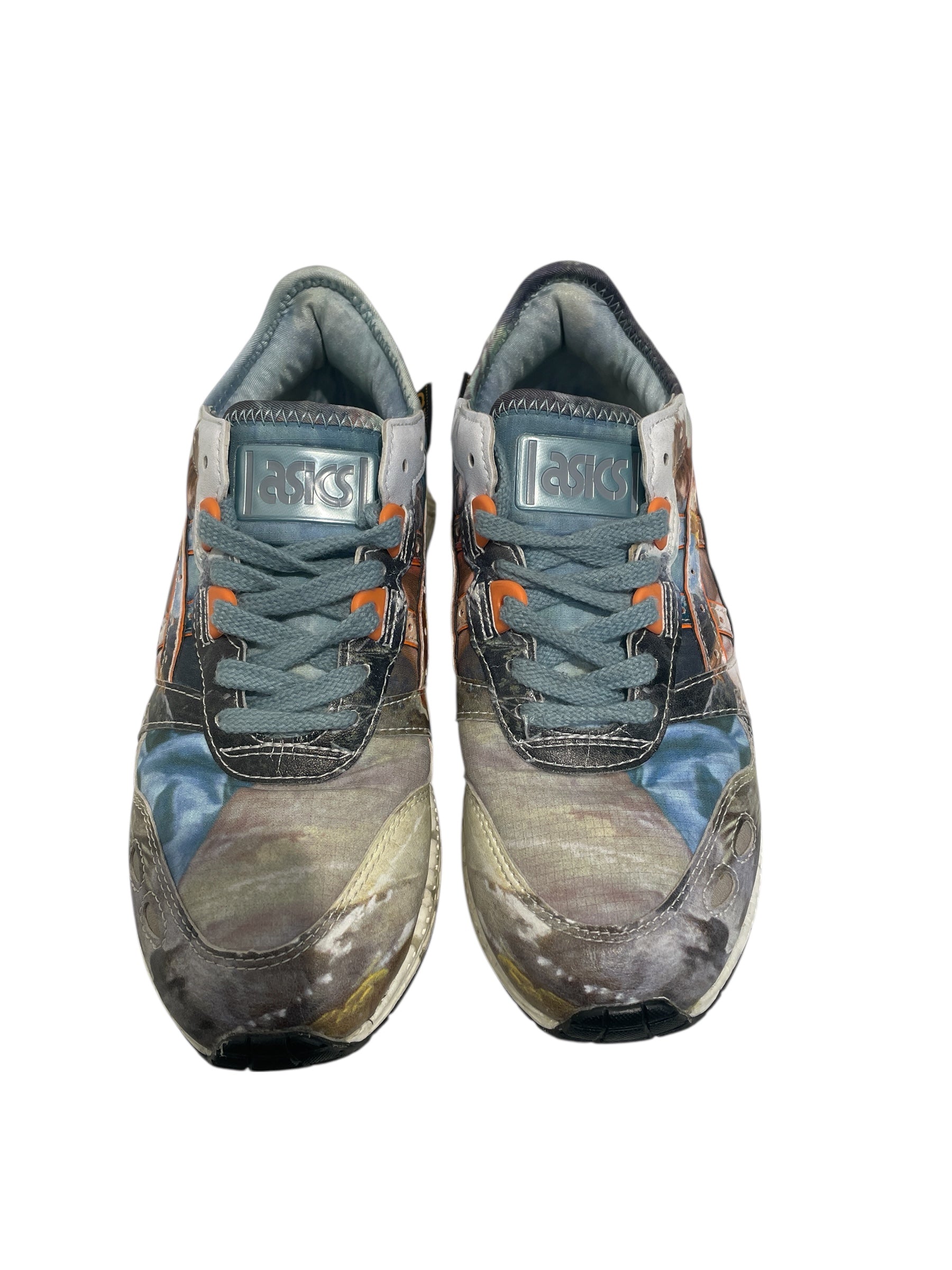 ASICS/Vivienne Westwood/Low-Sneakers/US 5/All Over Print/BLU/ view 3