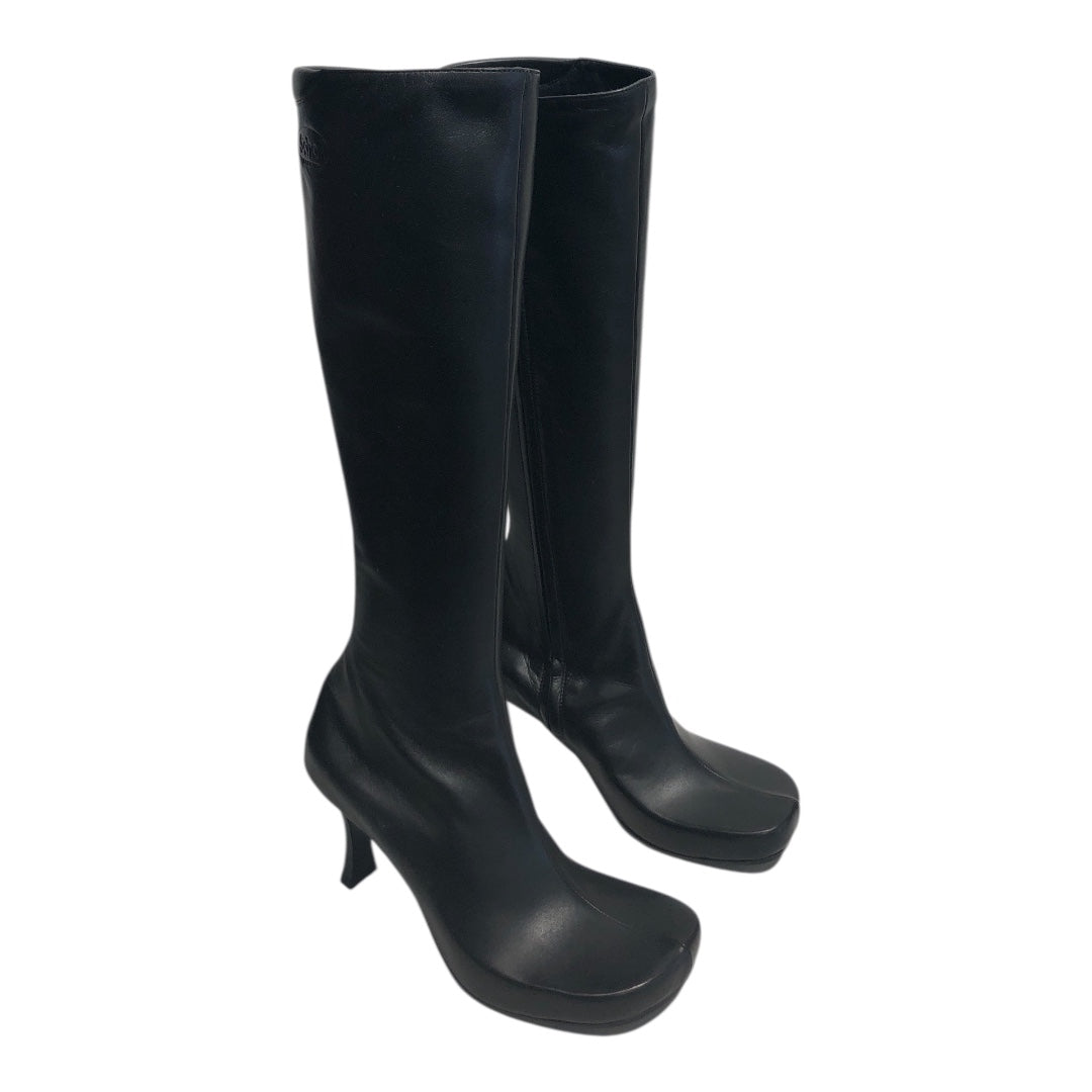 BALENCIAGA/Dr.Scholl/Long Boots/EU 37/Leather/BLK/ view 1