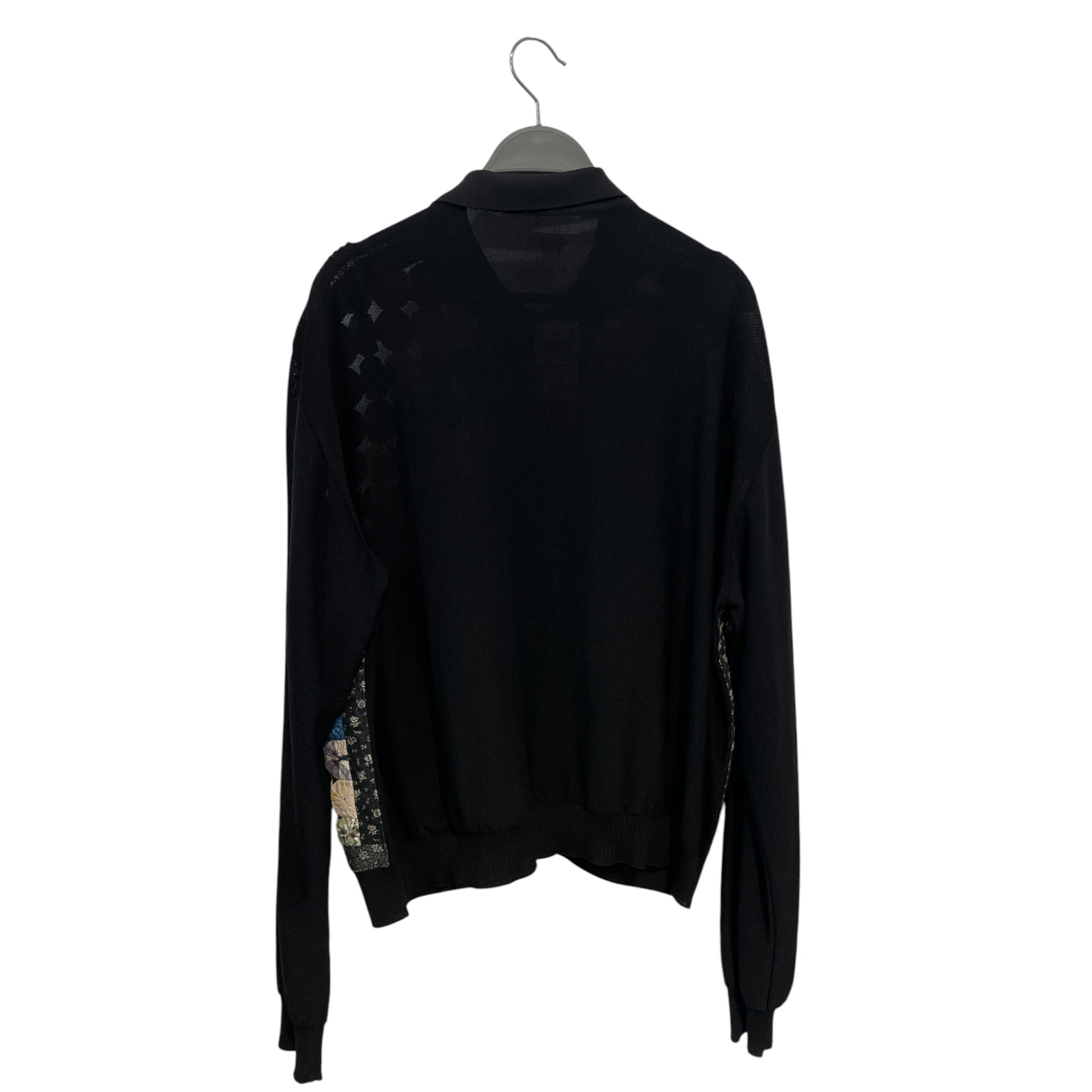KAPITAL/LS Shirt/OS/Cotton/BLK/YO-YO QUILT view 2