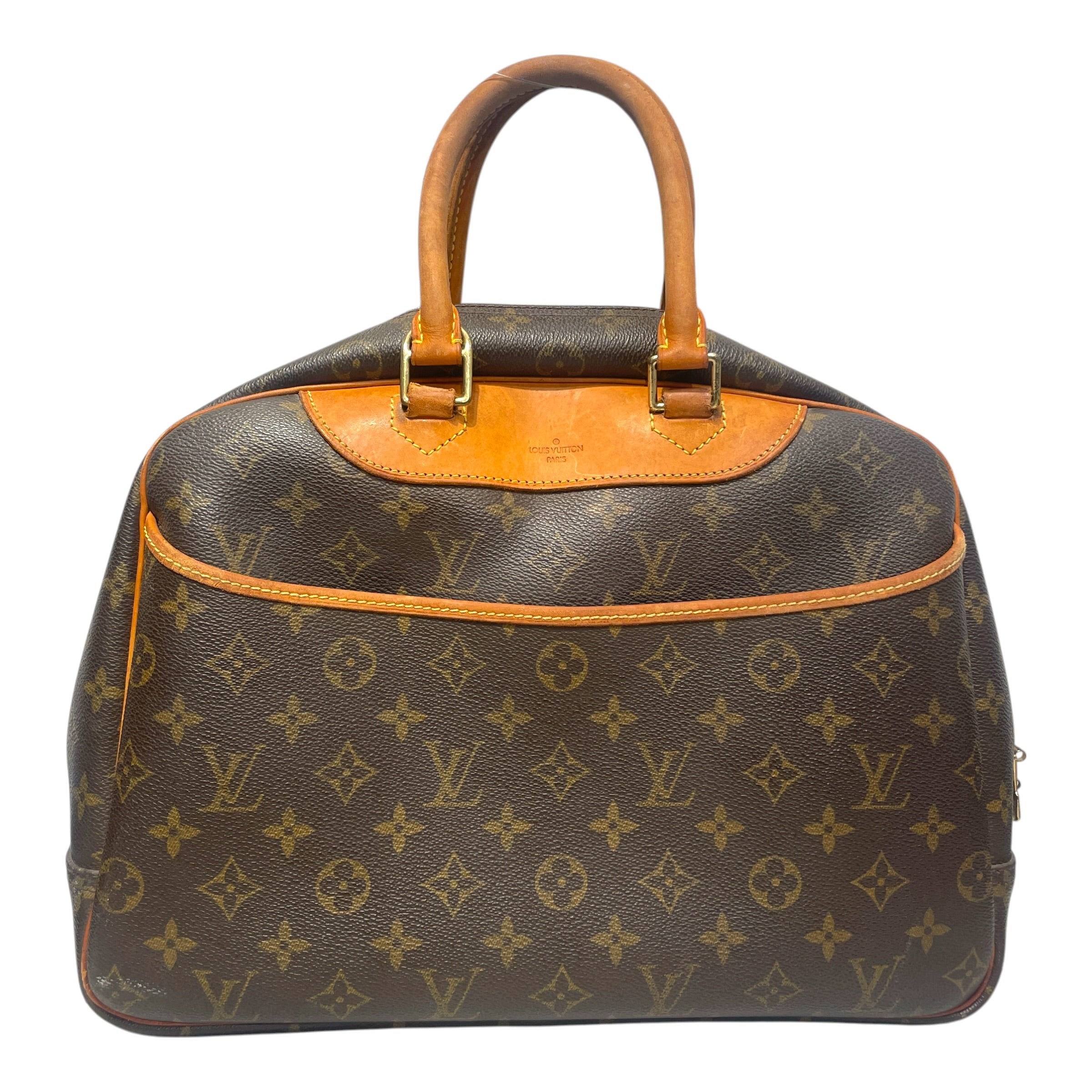 LOUIS VUITTON/Hand Bag/Monogram/Leather/BRW/Deauville Monogram Hand Bag view 1
