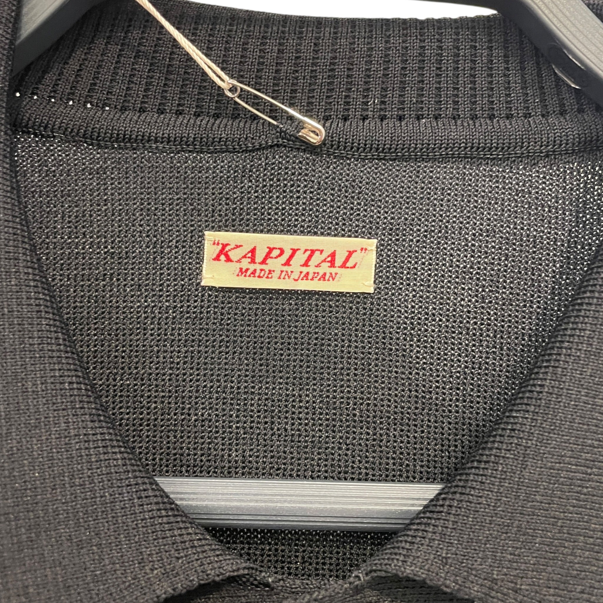 KAPITAL/LS Shirt/OS/Cotton/BLK/YO-YO QUILT view 3