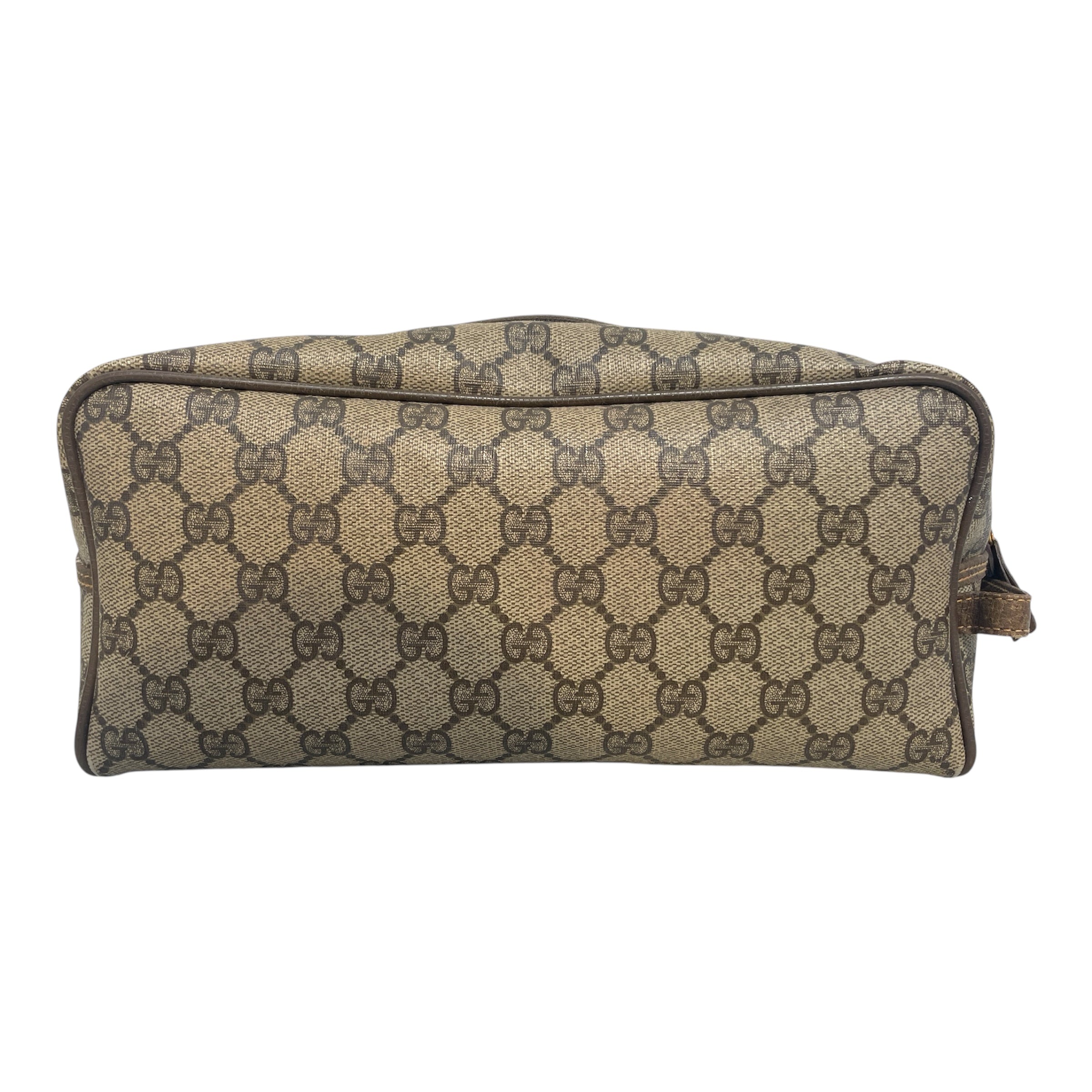 GUCCI/Clutch Bag/Monogram/Leather/BRW/GG Coated Canvas Clutch Bag view 2
