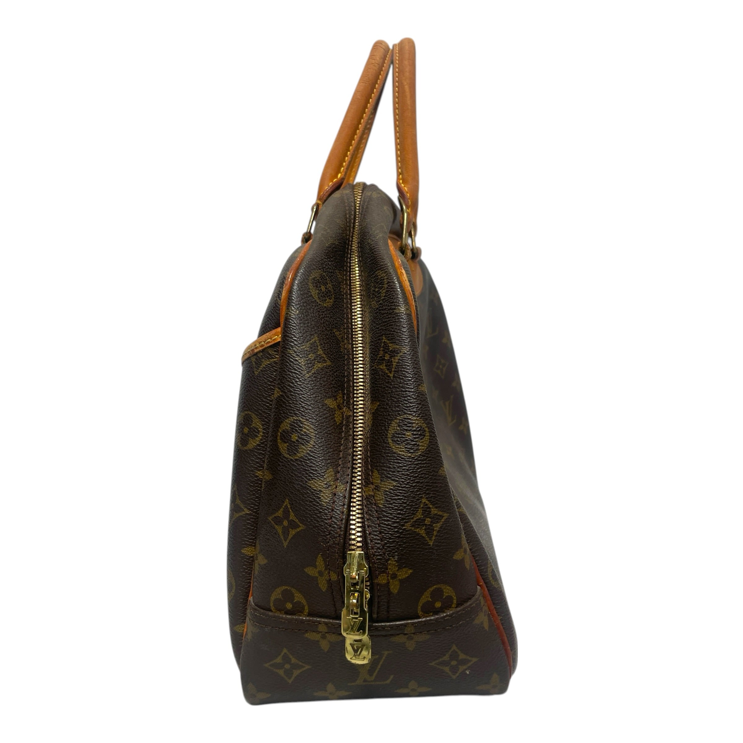 LOUIS VUITTON/Hand Bag/Monogram/Leather/BRW/Deauville Monogram Hand Bag view 3