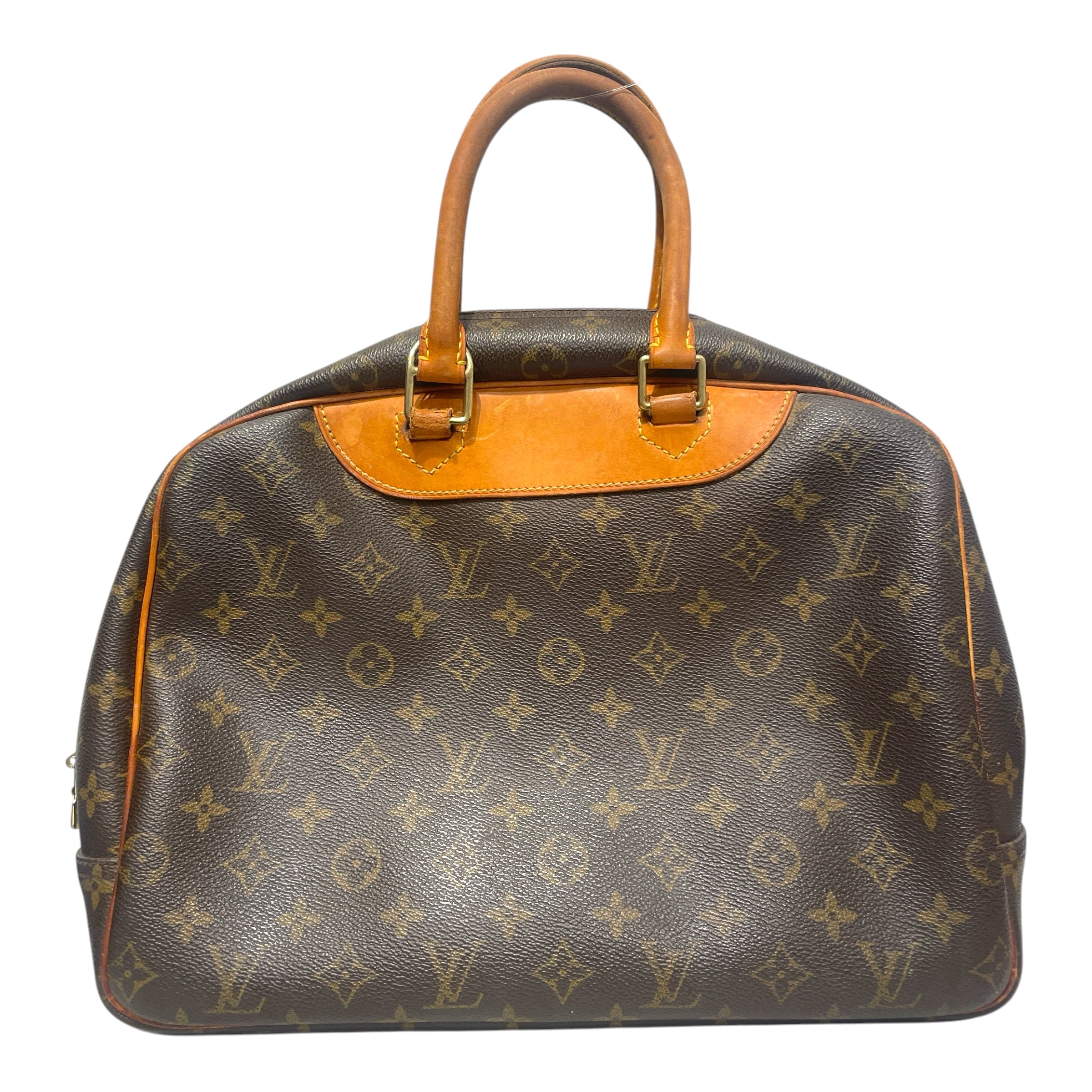 LOUIS VUITTON/Hand Bag/Monogram/Leather/BRW/Deauville Monogram Hand Bag view 4