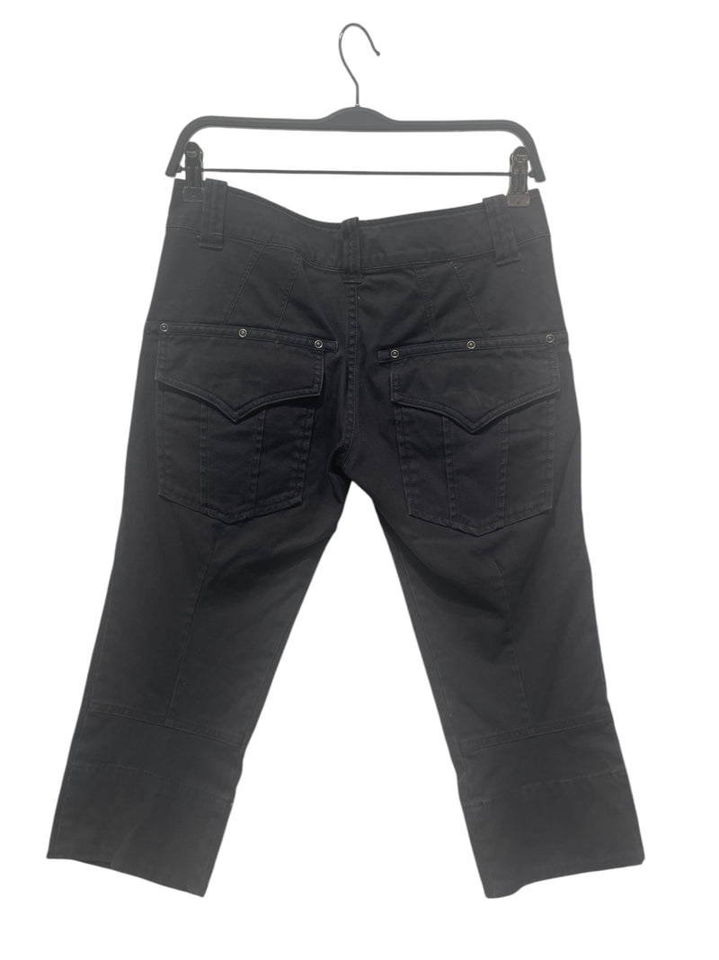 DIESEL/Shorts/27/Cotton/BLK/Big Buckle - Below The Knee