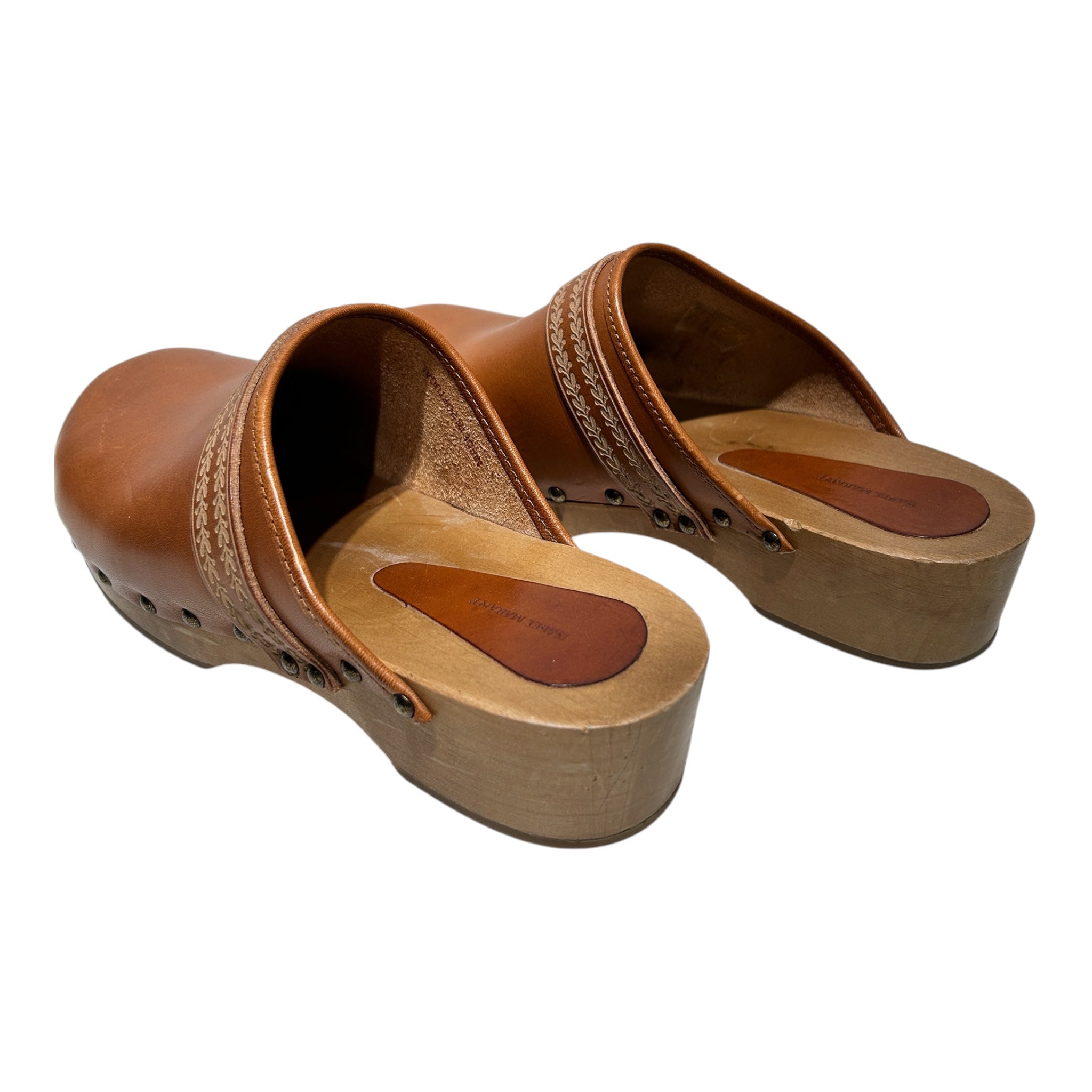 ISABEL MARANT/Flat Shoes/EU 38/ORN/studded sole clog view 2