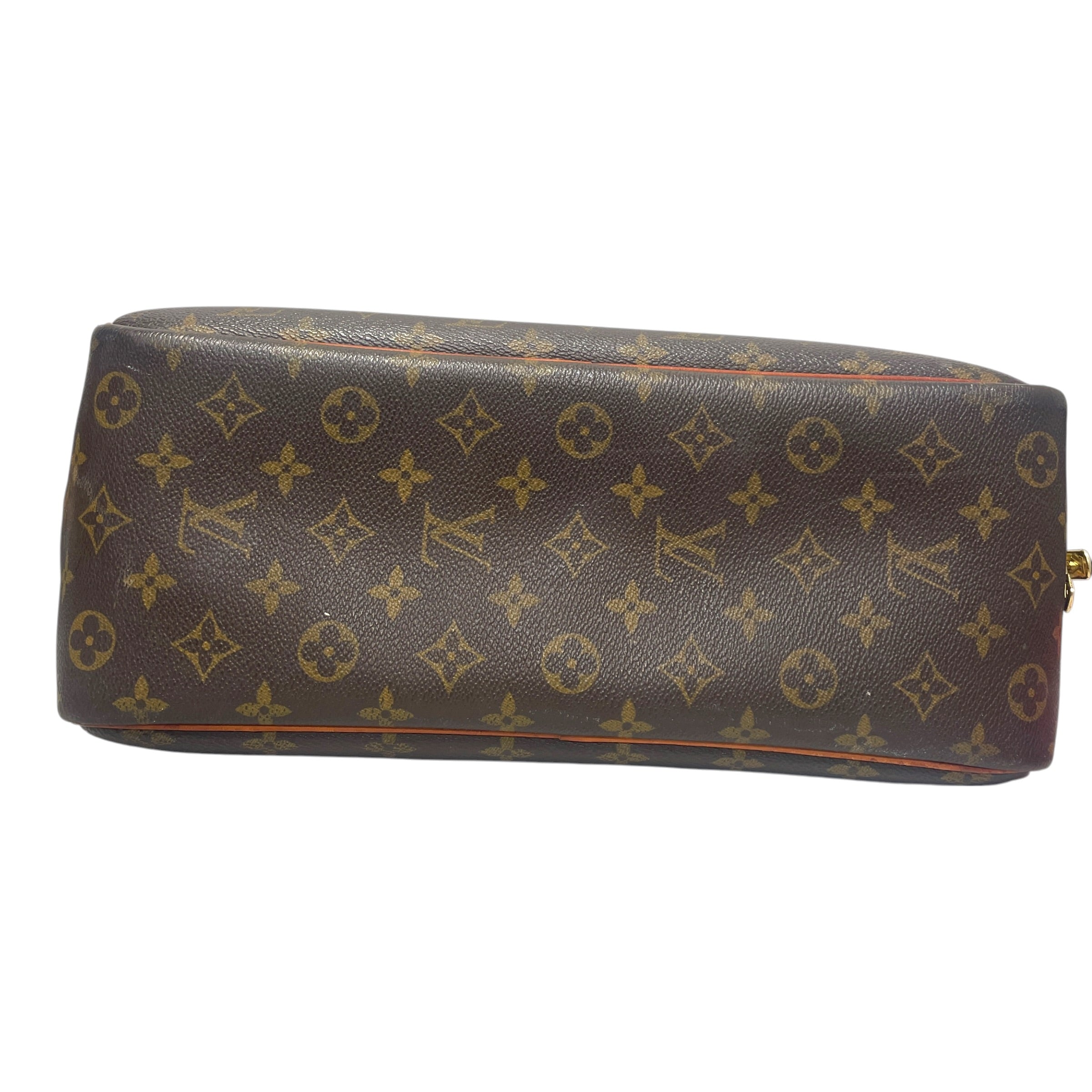LOUIS VUITTON/Hand Bag/Monogram/Leather/BRW/Deauville Monogram Hand Bag view 7