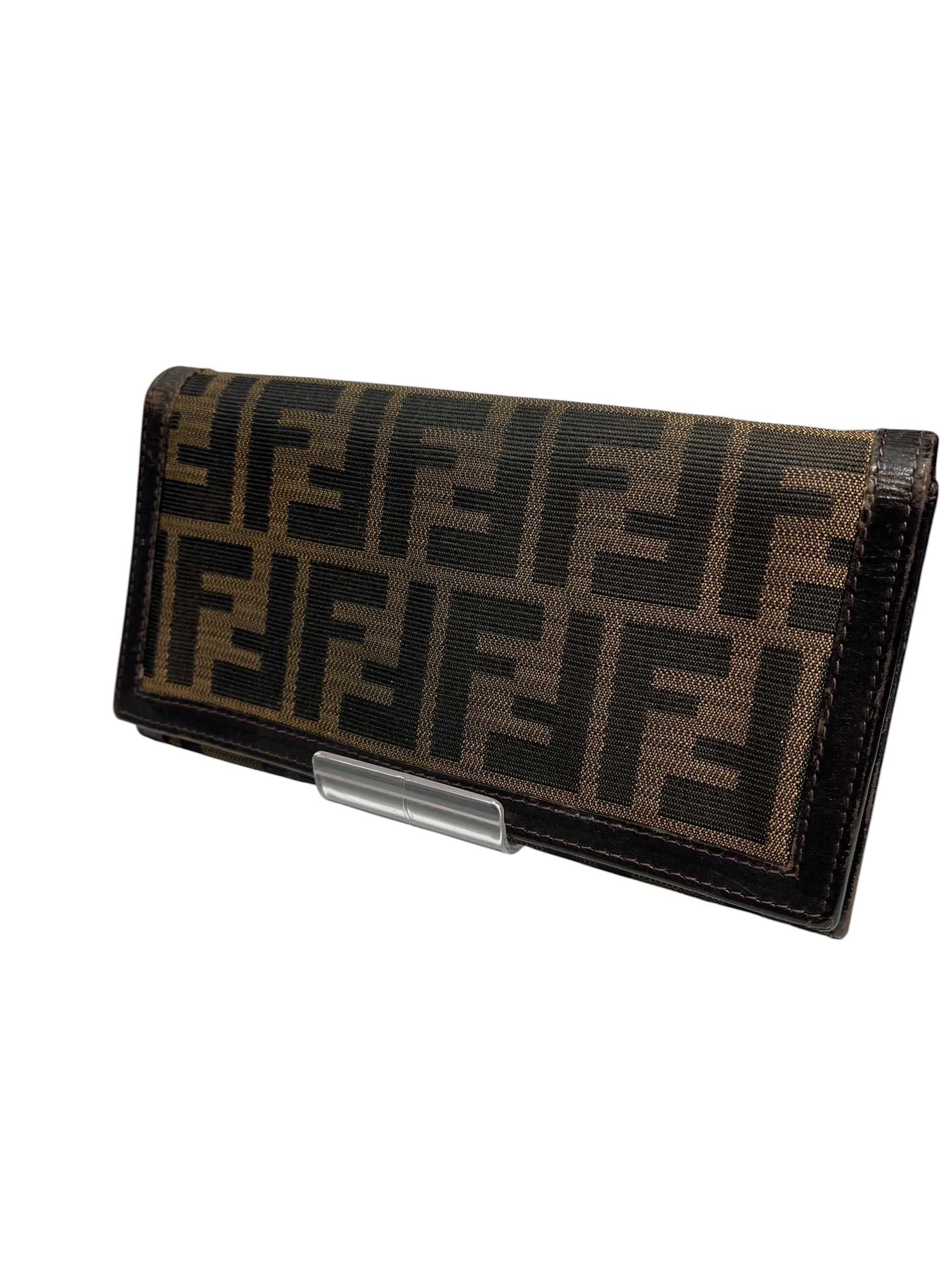 FENDI/Long Wallet/Monogram/Cotton/BRW/2804-SM0000-KHK-049 view 1