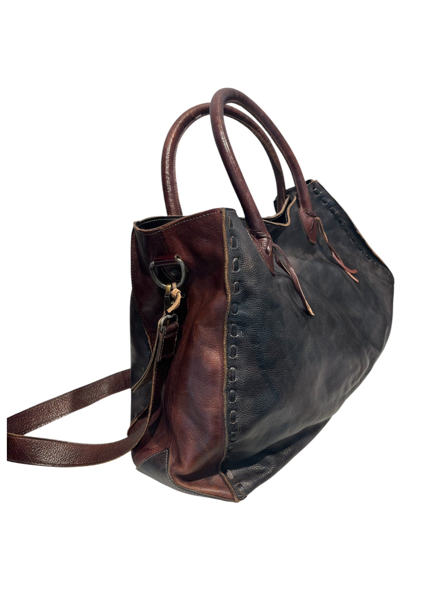 BEDSTU/Tote Bag/Leather/BRW/ view 3