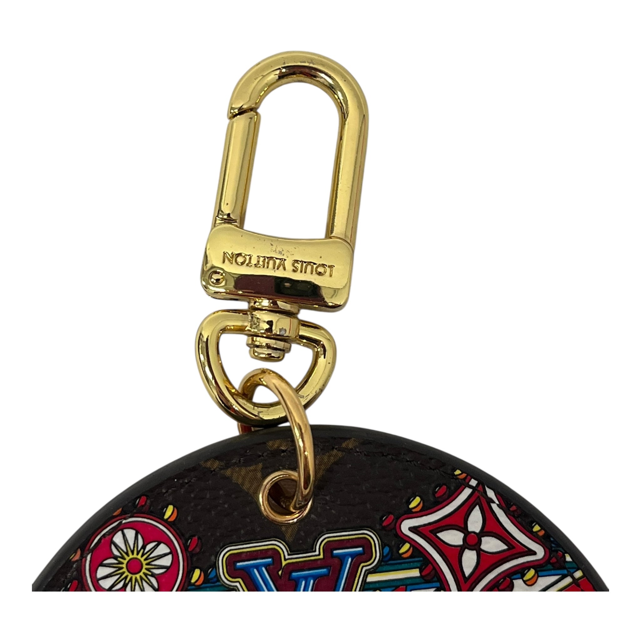 LOUIS VUITTON/Accessories/All Over Print/Leather/MLT/VIVIENNE FUNFAIR BAG CHARM view 3