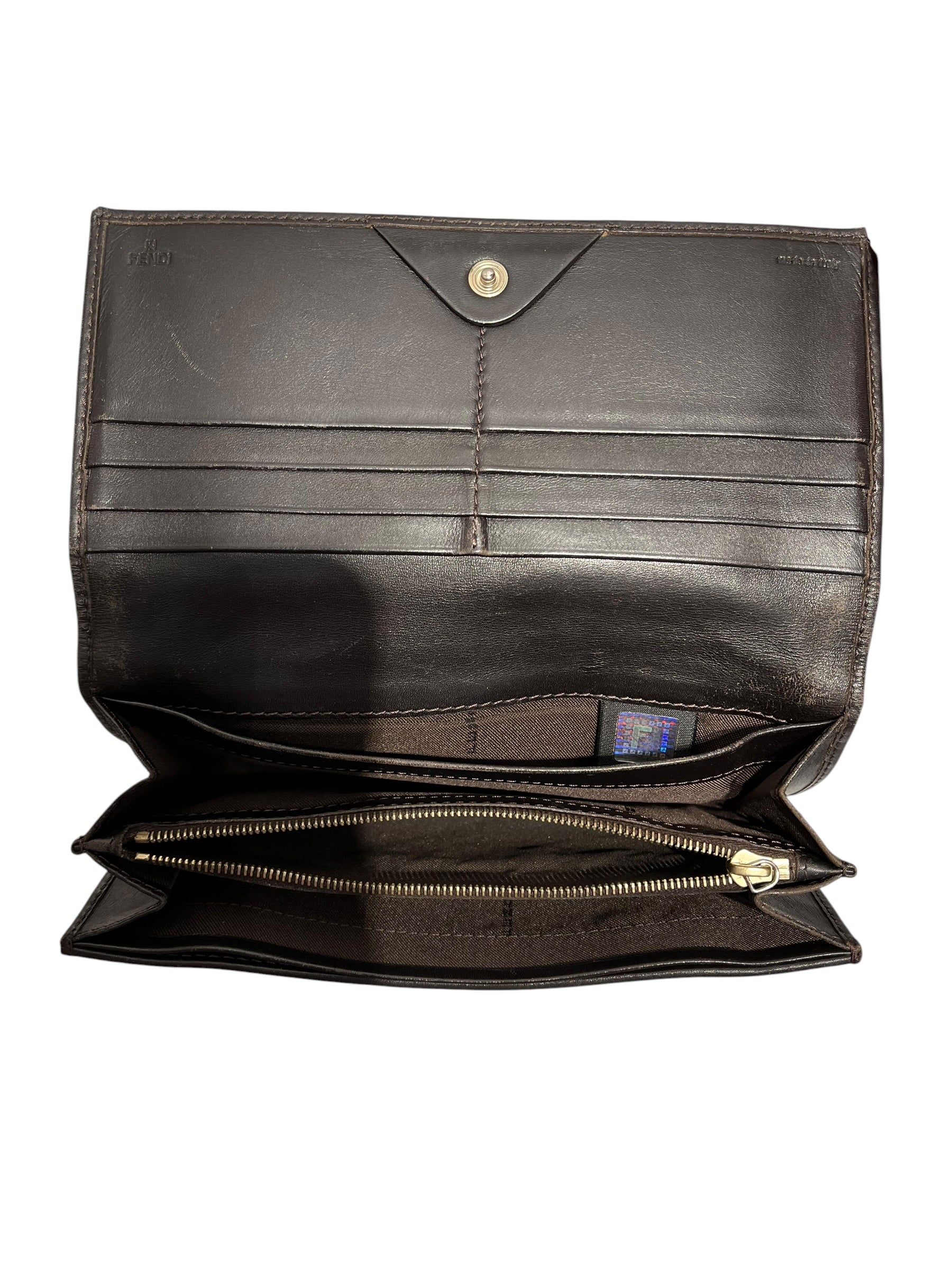 FENDI/Long Wallet/Monogram/Cotton/BRW/2804-SM0000-KHK-049 view 4