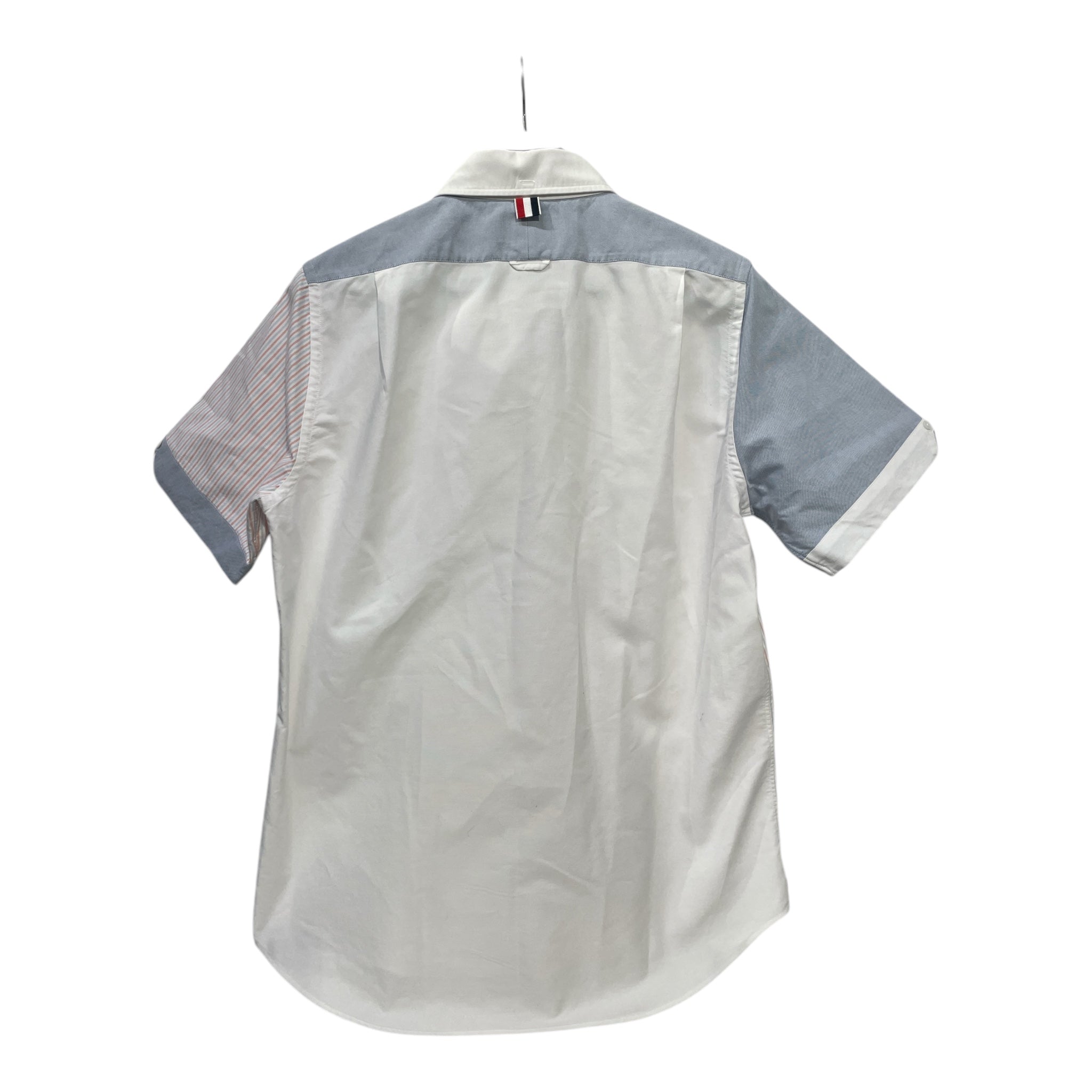 THOM BROWNE. NEW YORK/SS Shirt/3/Cotton/MLT/Stripe/ view 2