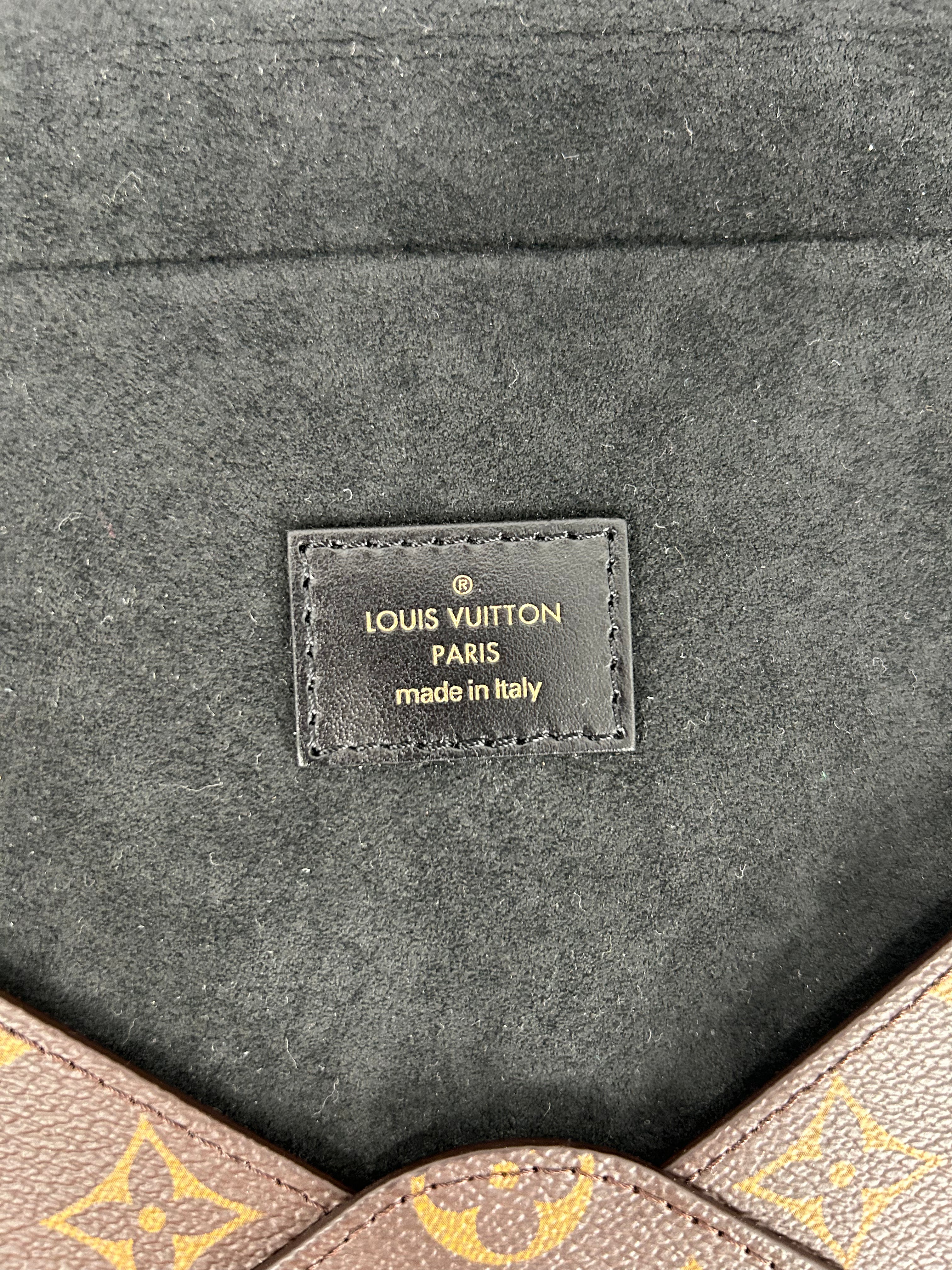 LOUIS VUITTON/Bag/Monogram/Leather/BRW/REVERSE MARK FOLDER view 5