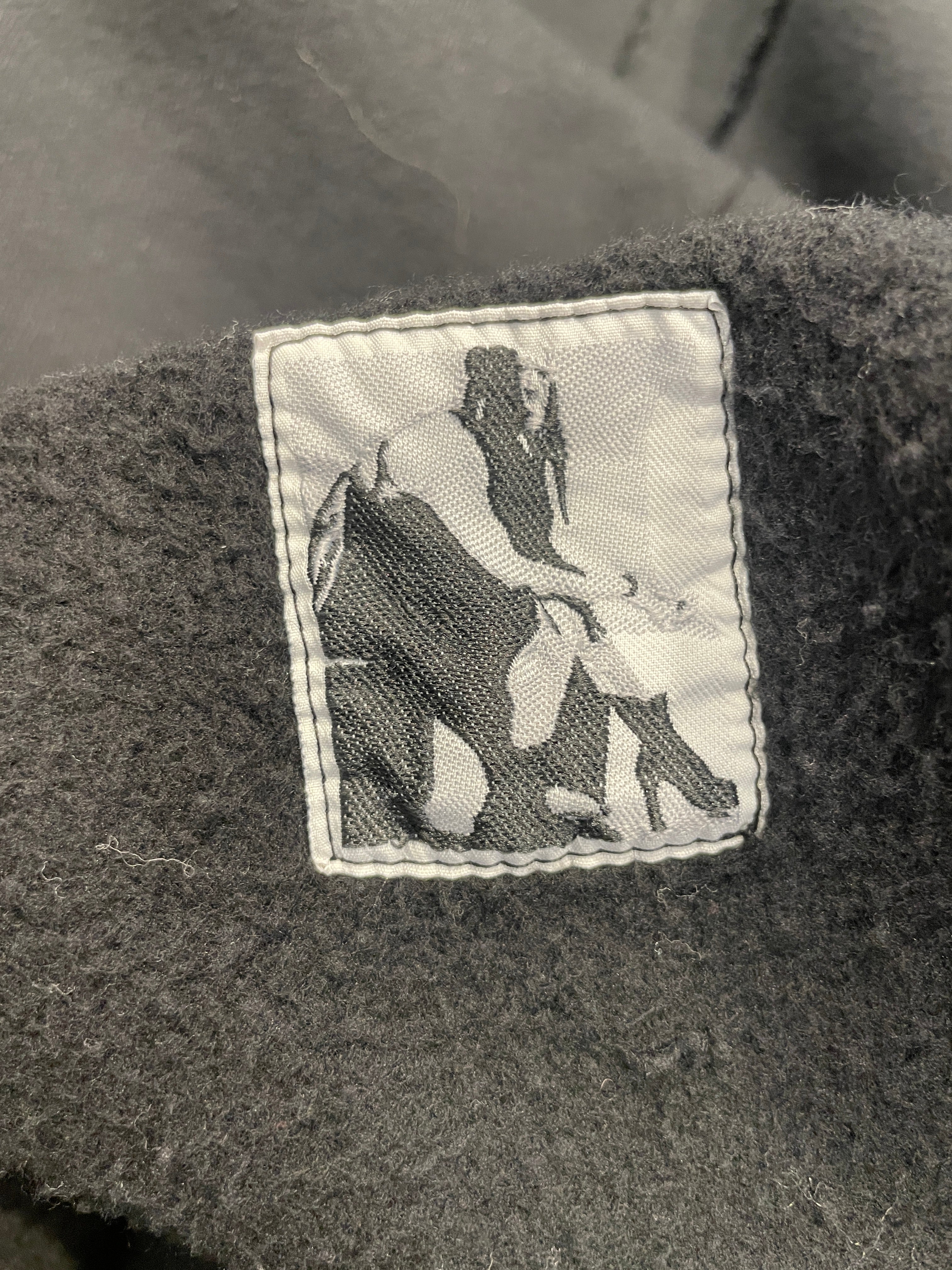 RICK OWENS DRKSHDW/Sweatshirt/OS/Cotton/BLK/web style raw edge hem view 5