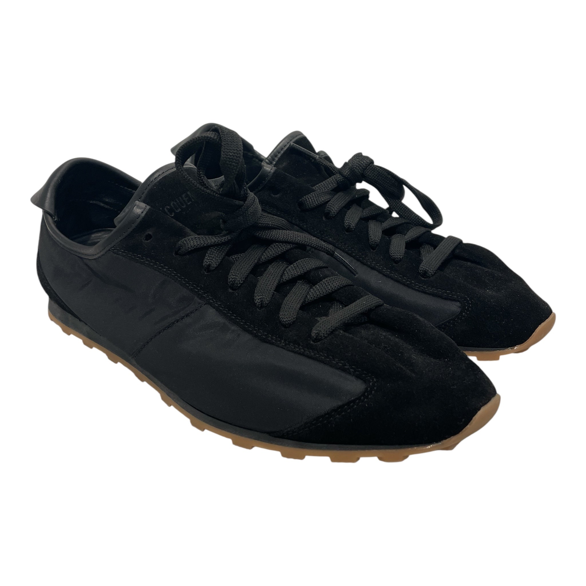 JACQUEMUS/Low-Sneakers/EU 43/Nylon/BLK/tennis suede view 1