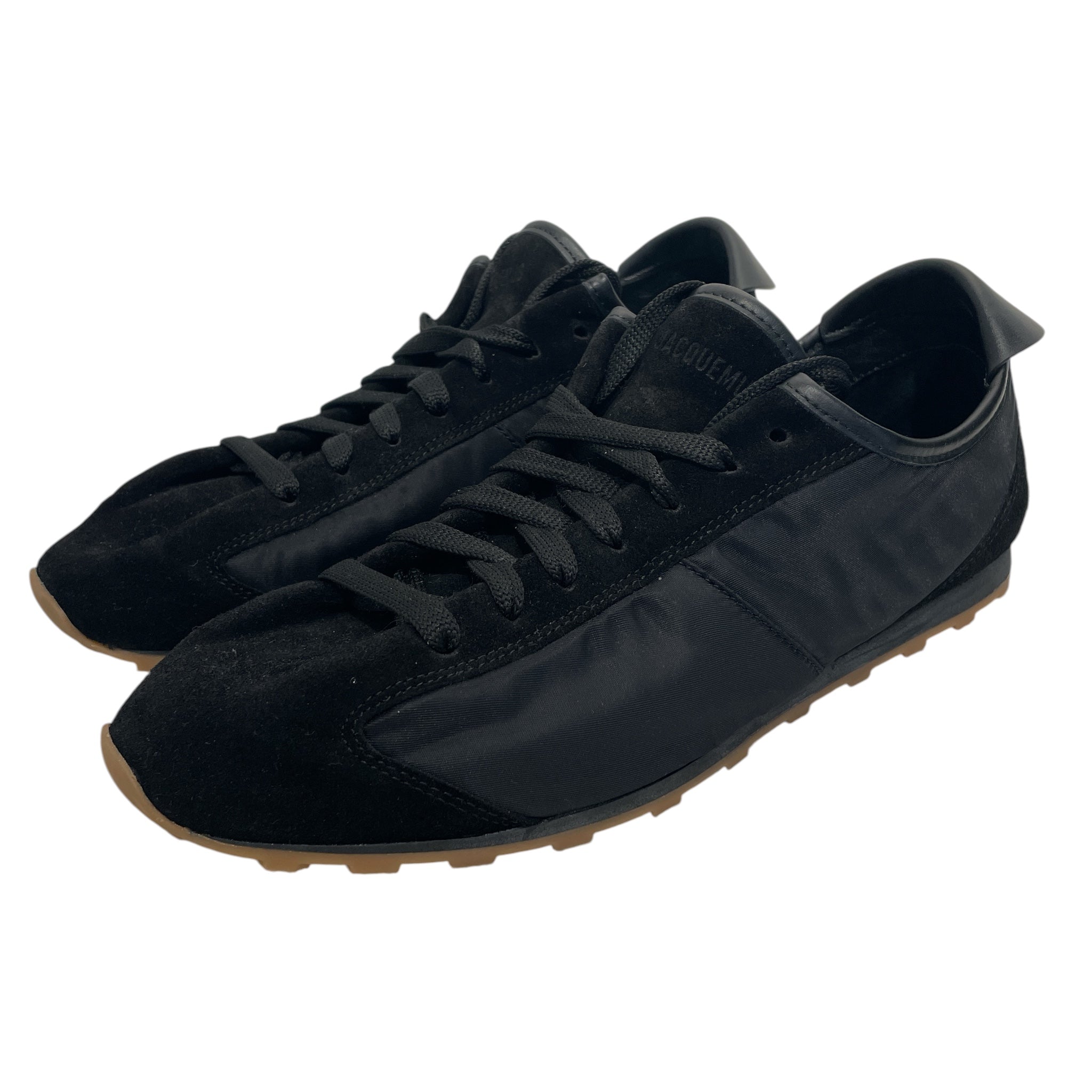 JACQUEMUS/Low-Sneakers/EU 43/Nylon/BLK/tennis suede view 2
