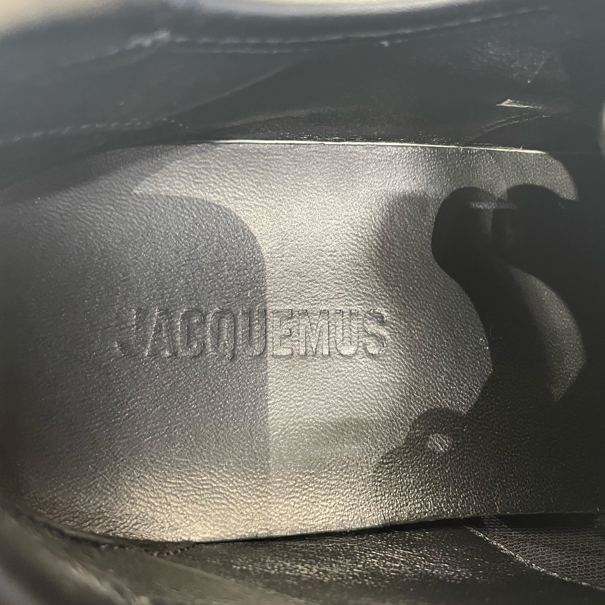 JACQUEMUS/Low-Sneakers/EU 43/Nylon/BLK/tennis suede view 3