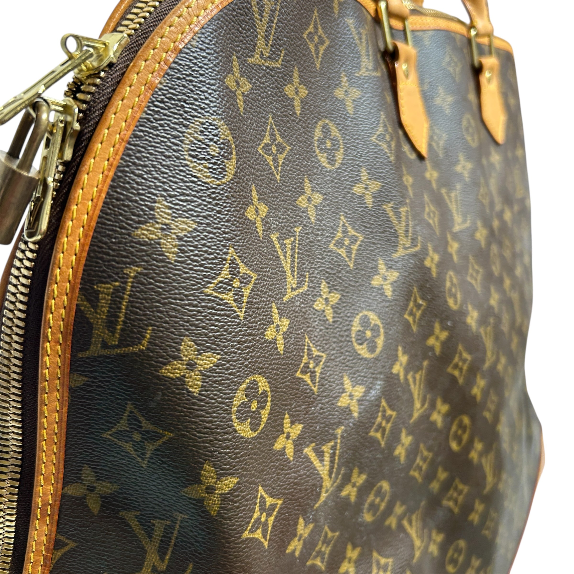 LOUIS VUITTON/Luggage/Monogram/BRW/alma voyage gm travel bag view 6