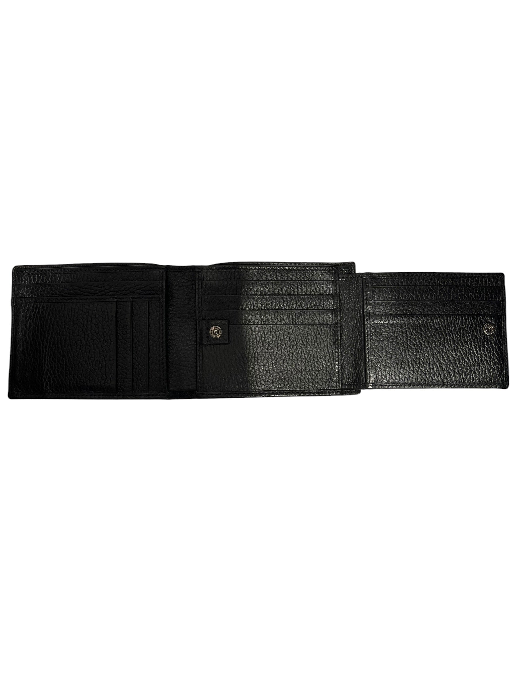 GUCCI/Bifold Wallet/Leather/BLK/ view 4