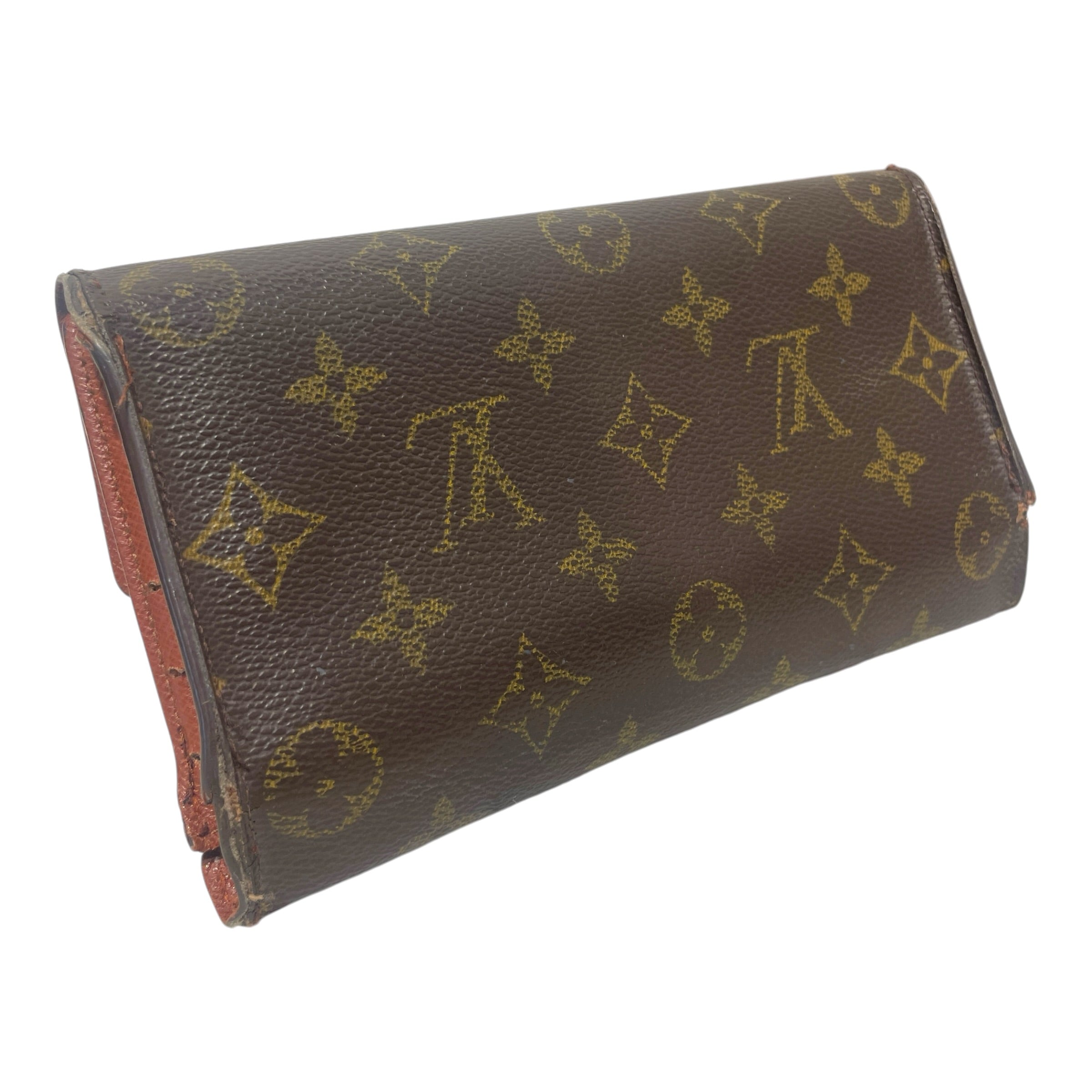 LOUIS VUITTON/Long Wallet/Monogram/Leather/BRW/L's/Monogram Pochette Wallet view 2