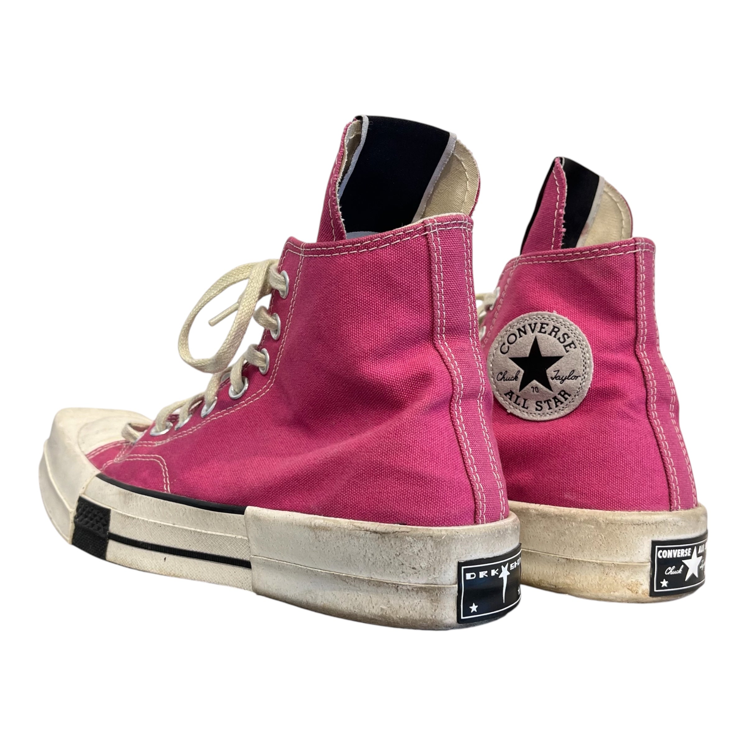 CONVERSE/Rick Owens/Hi-Sneakers/US 8/Polyester/PNK/ view 2