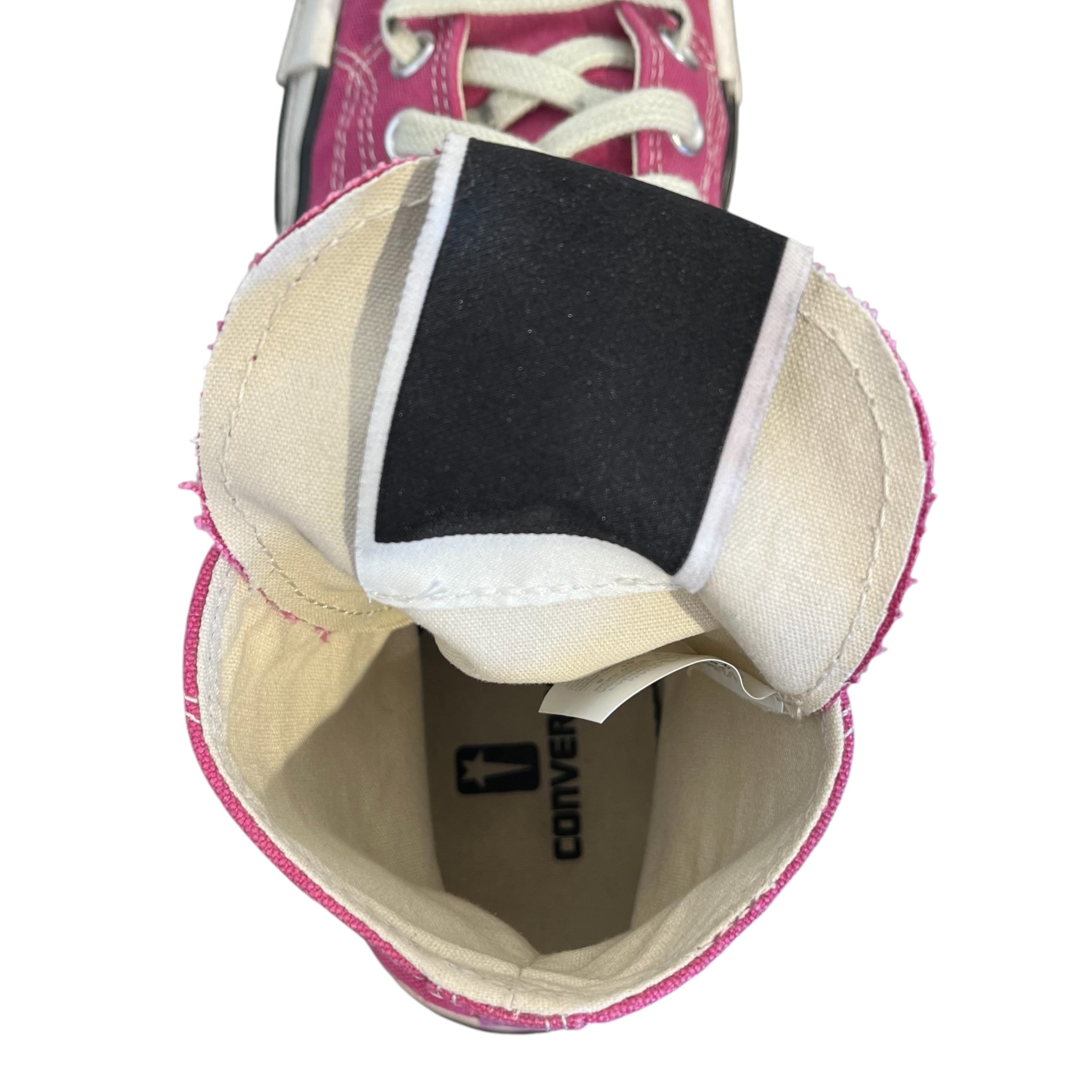 CONVERSE/Rick Owens/Hi-Sneakers/US 8/Polyester/PNK/ view 3