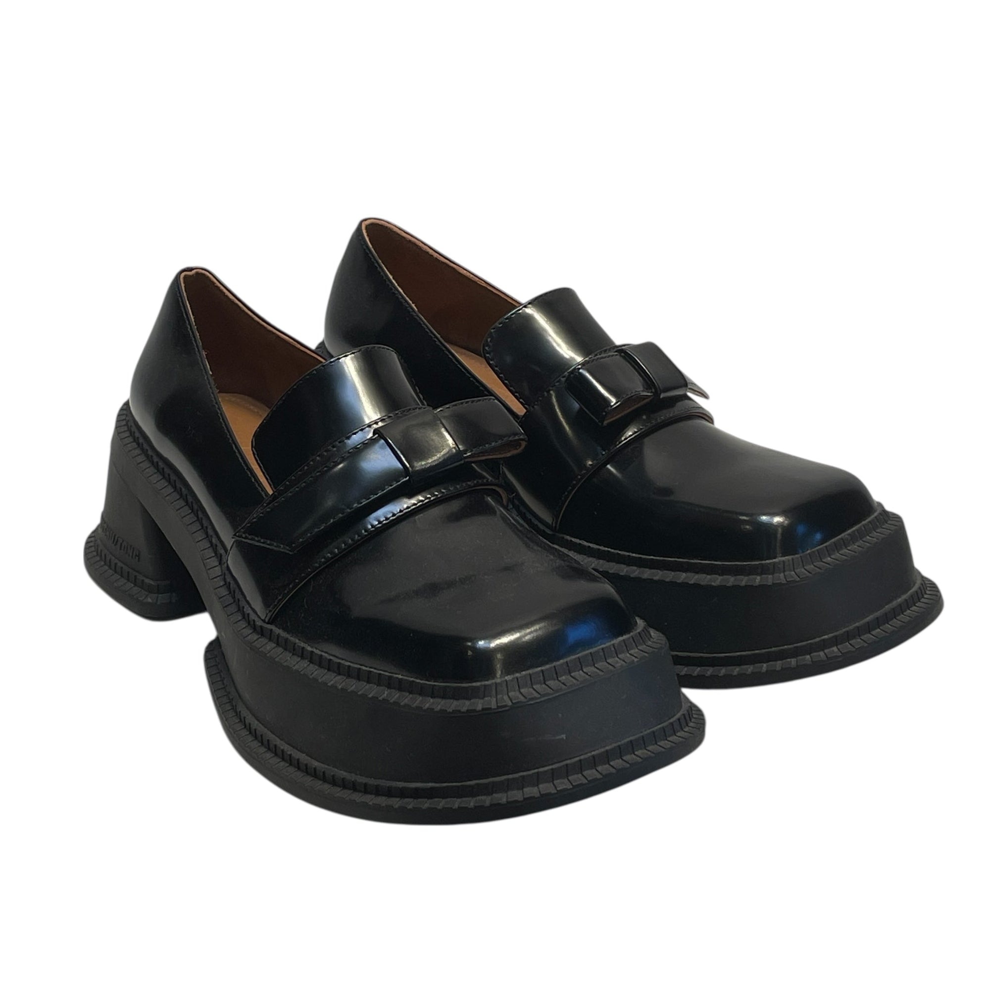 SHUSHU/TONG/Dress Shoes/US 5.5/Leather/BLK/ view 1