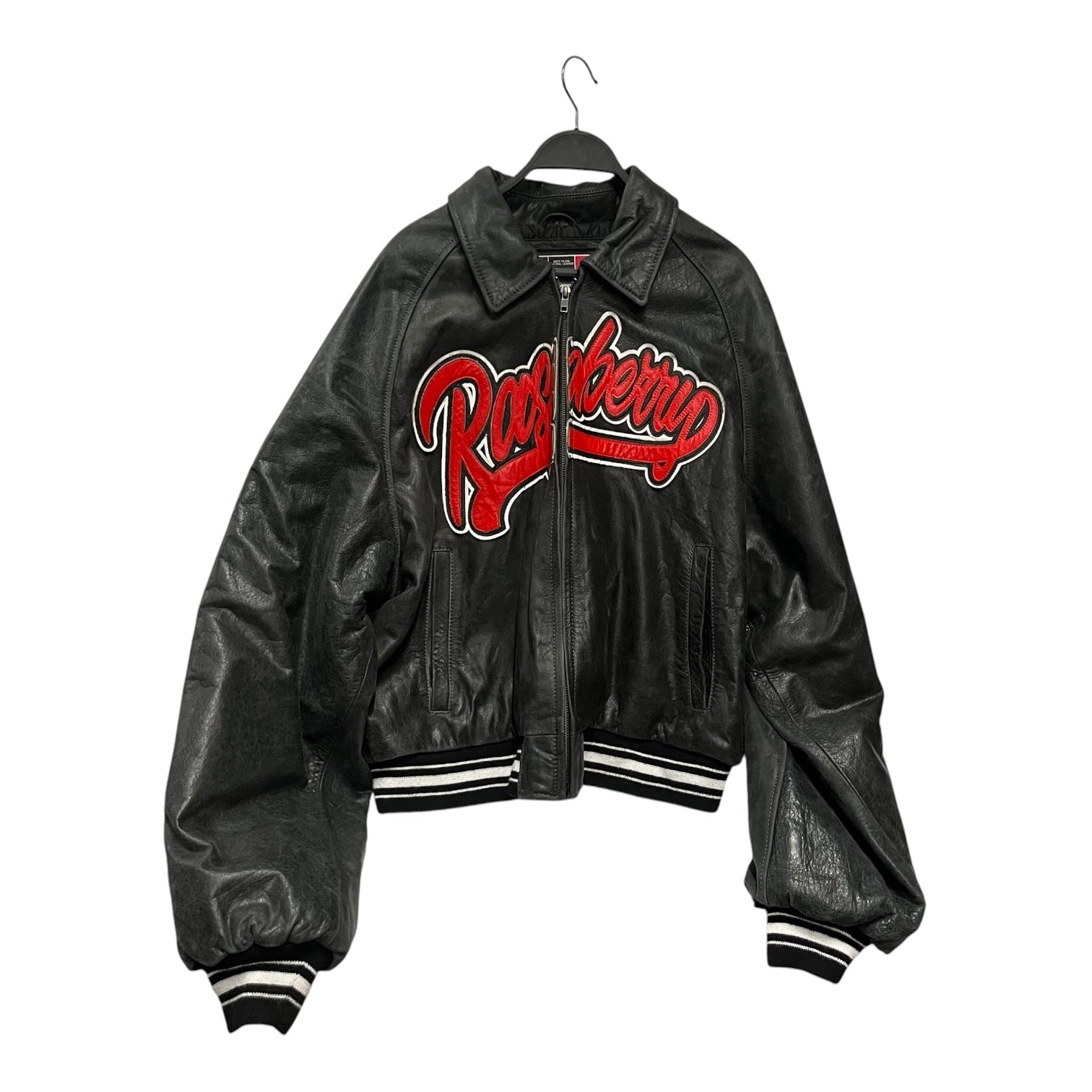 Raspberry Hills/Leather Jkt/S/Leather/BLK/ view 1