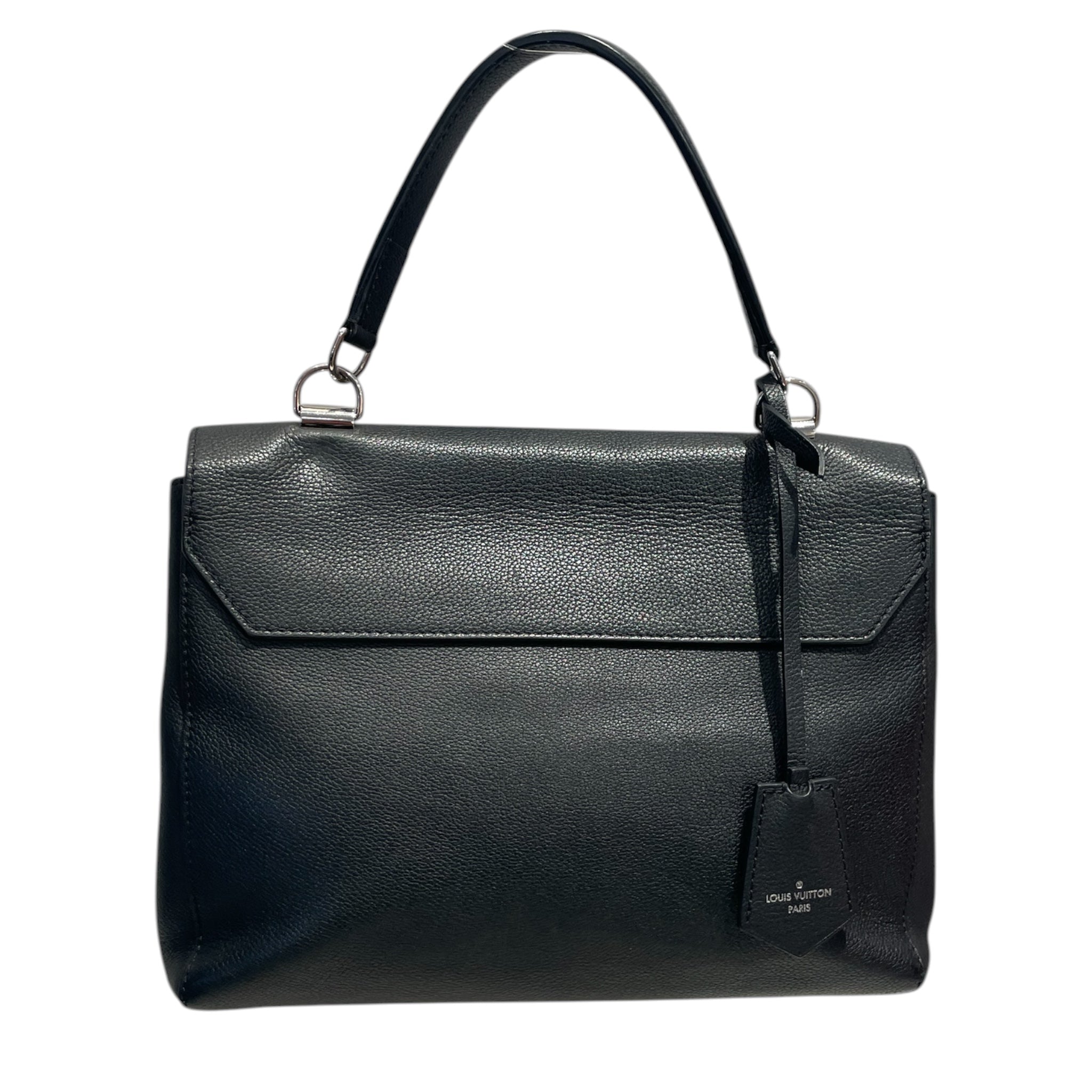 LOUIS VUITTON/Cross Body Bag/Leather/BLK/lockme  2 way view 2