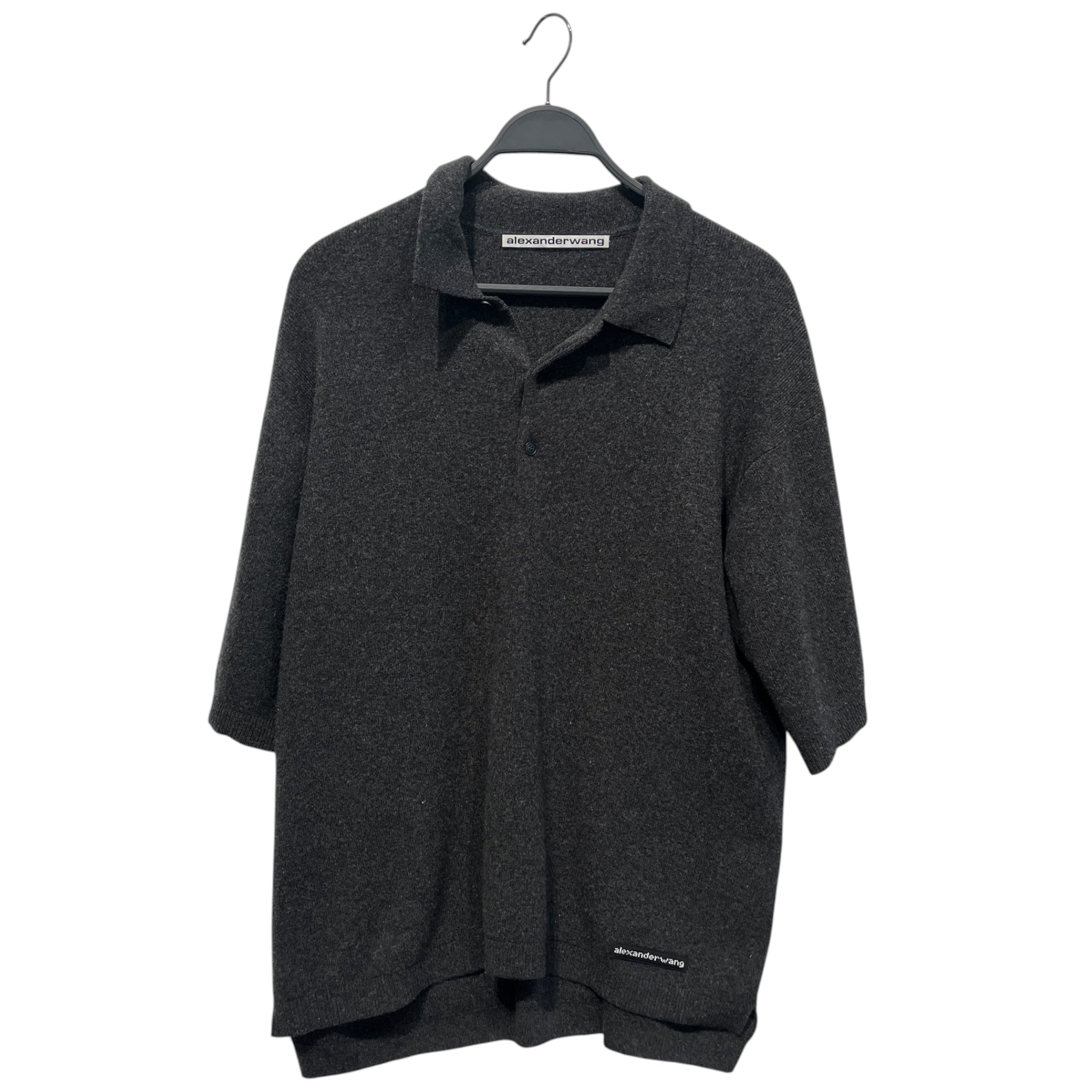 Alexander Wang/SS Shirt/M/Wool/GRY/3 BUTTONS view 1