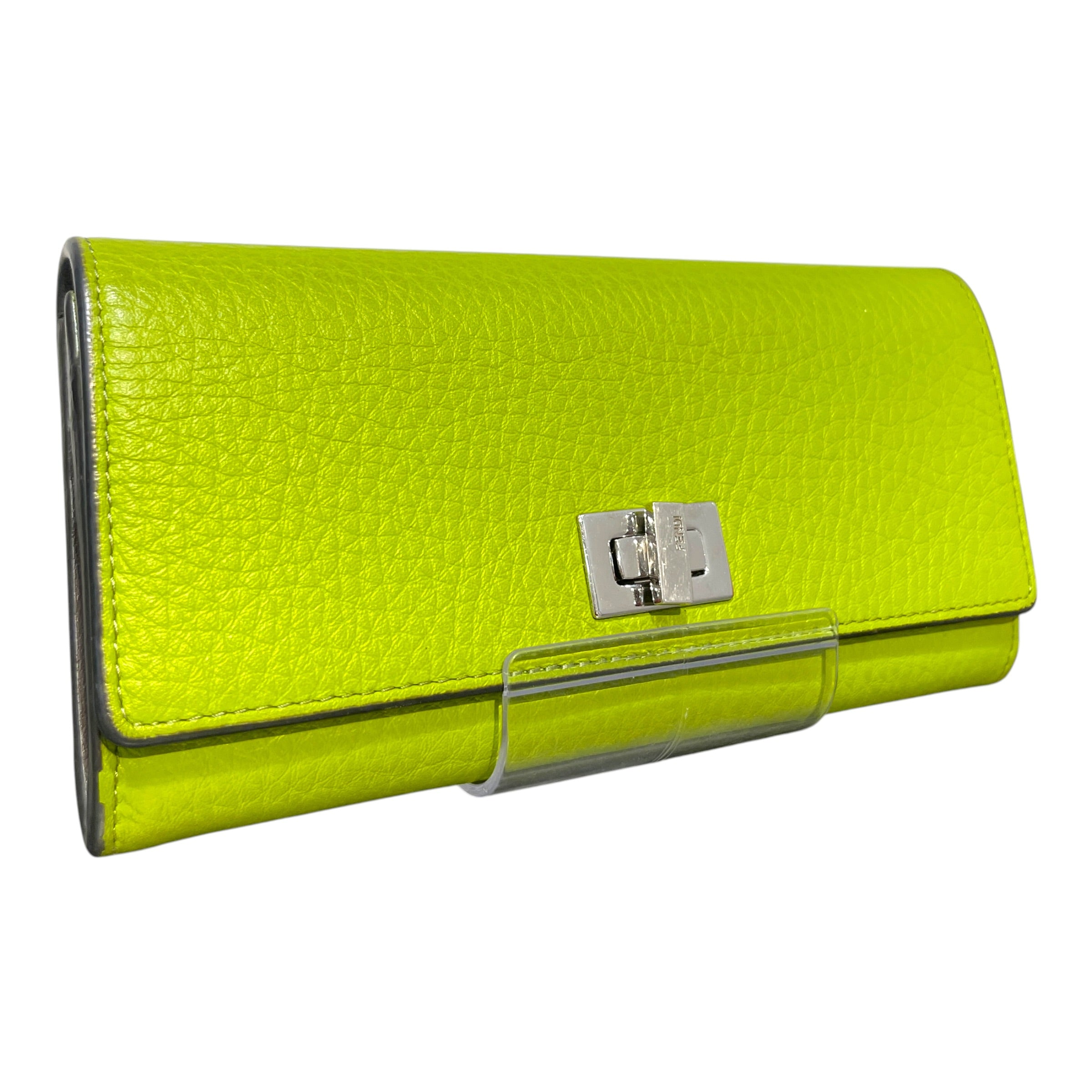 FENDI/Long Wallet/Leather/GRN/Longwallet view 1
