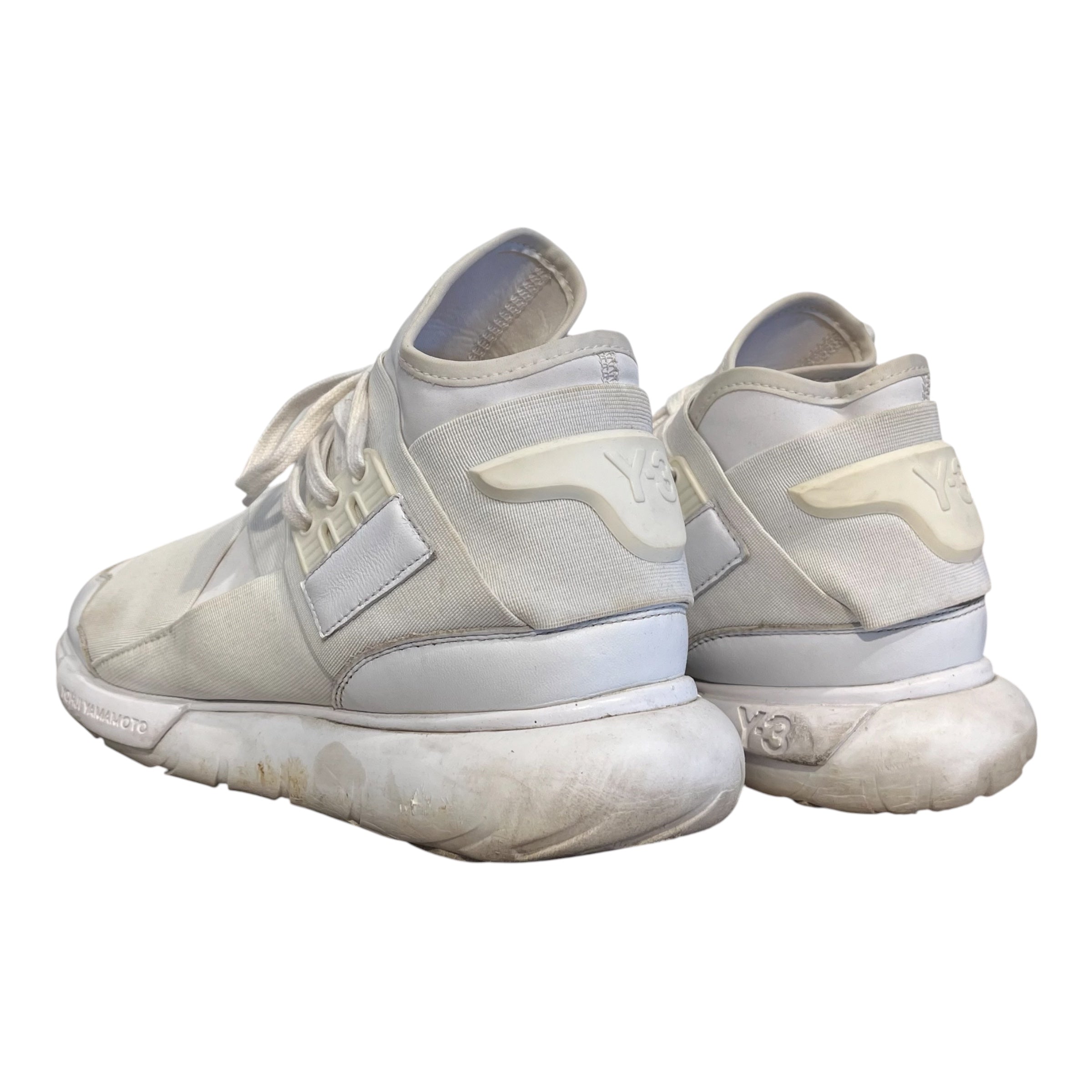 Y-3/Hi-Sneakers/US 7.5/WHT/qasa high view 2