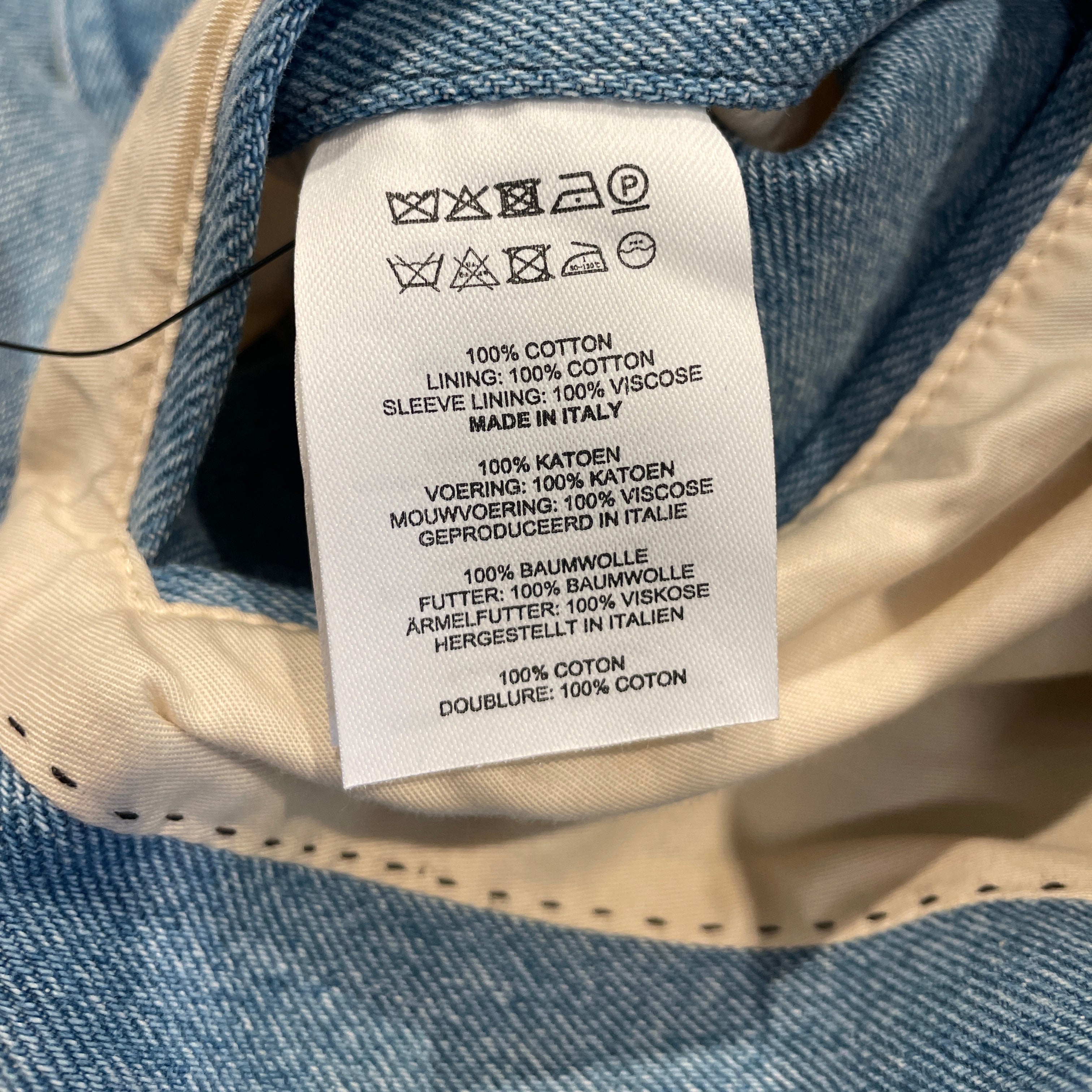 DRIES VAN NOTEN/Suits/50/Cotton/BLU/Blazer view 4