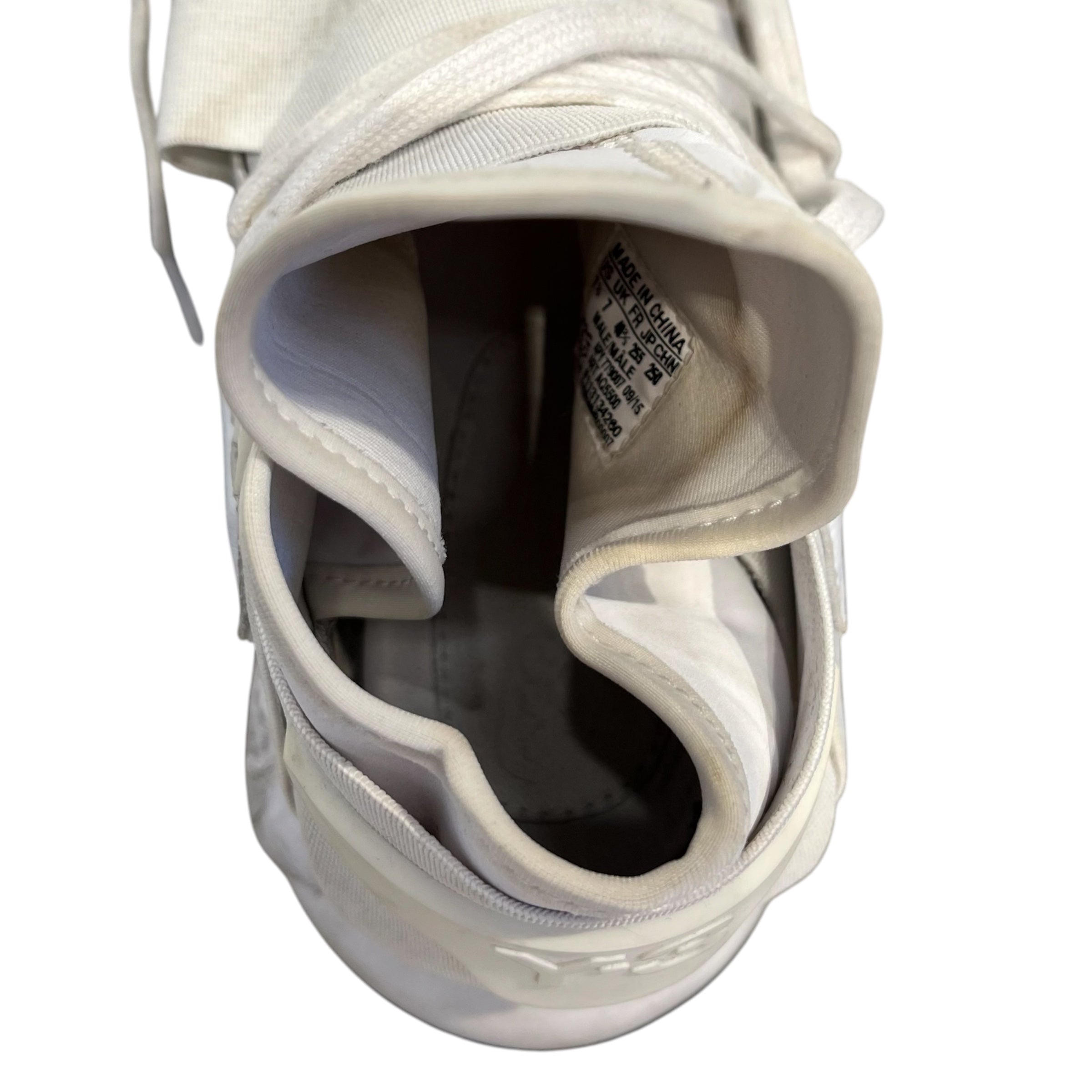 Y-3/Hi-Sneakers/US 7.5/WHT/qasa high view 3