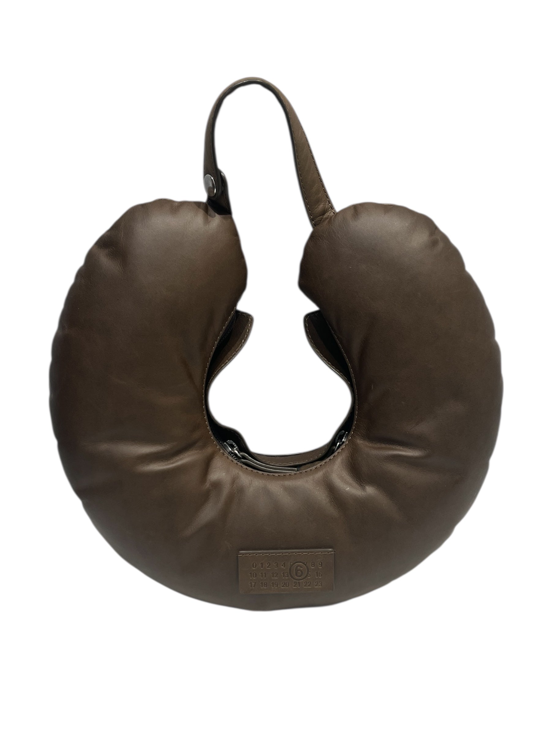 MM6/Hand Bag/Leather/BRW/MM6 HAND BAG/ NECK PILLOW view 1