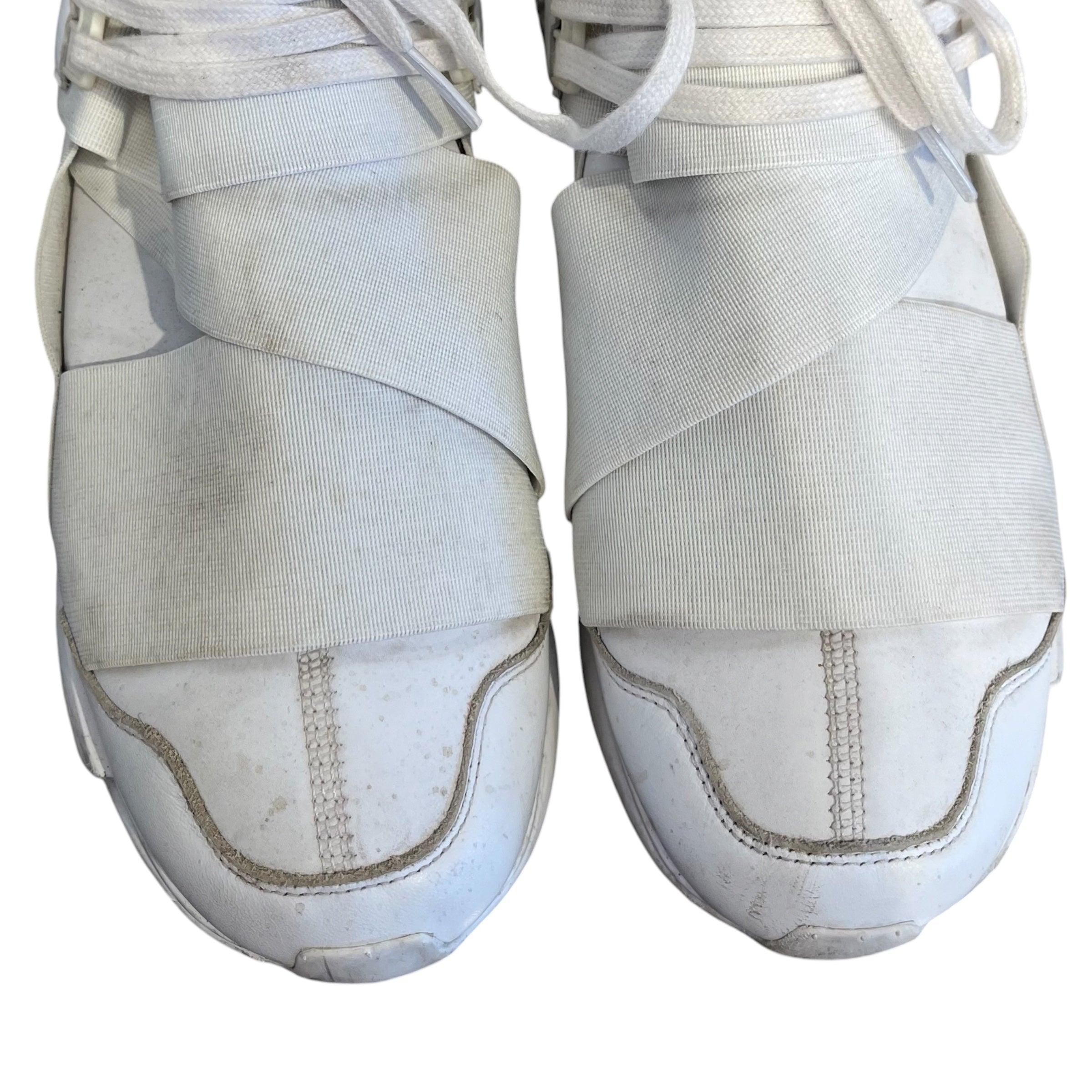 Y-3/Hi-Sneakers/US 7.5/WHT/qasa high view 4