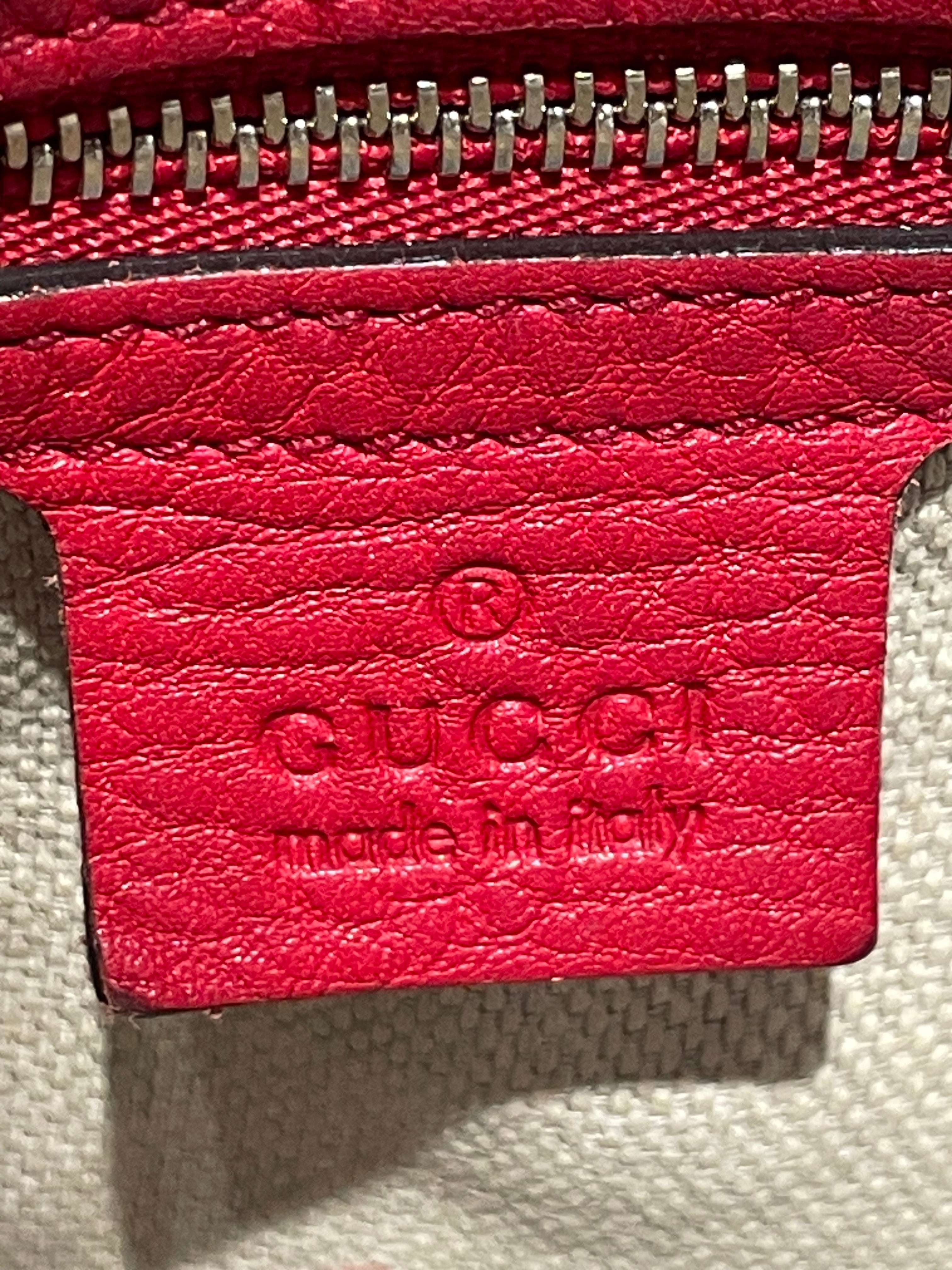 GUCCI/Hand Bag/Leather/RED/SOHO SOULDER BAG view 5
