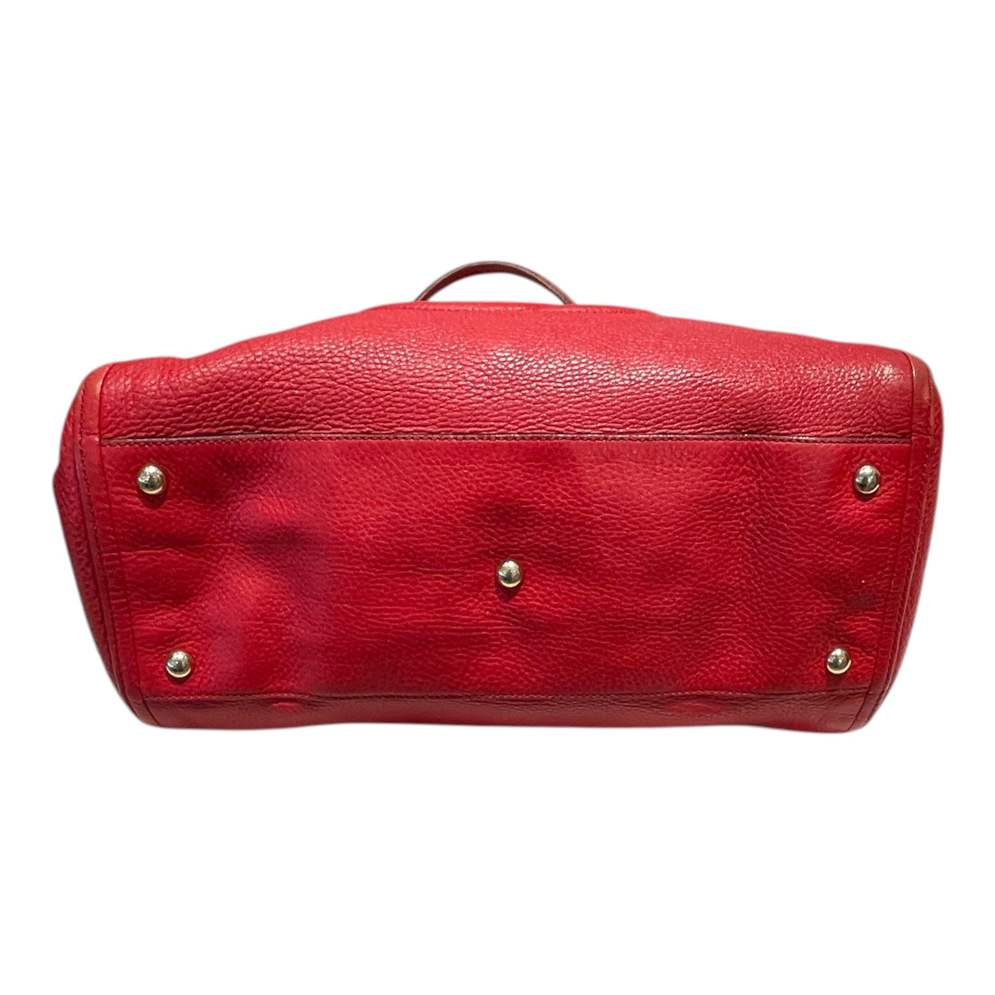 GUCCI/Hand Bag/Leather/RED/SOHO SOULDER BAG view 3