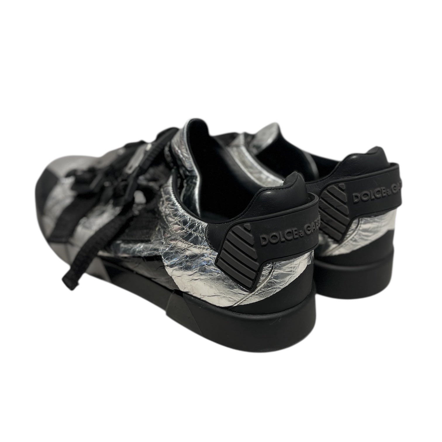 DOLCE&GABBANA/Low-Sneakers/US 9/SLV/MONOGRAM BUCKLES view 2