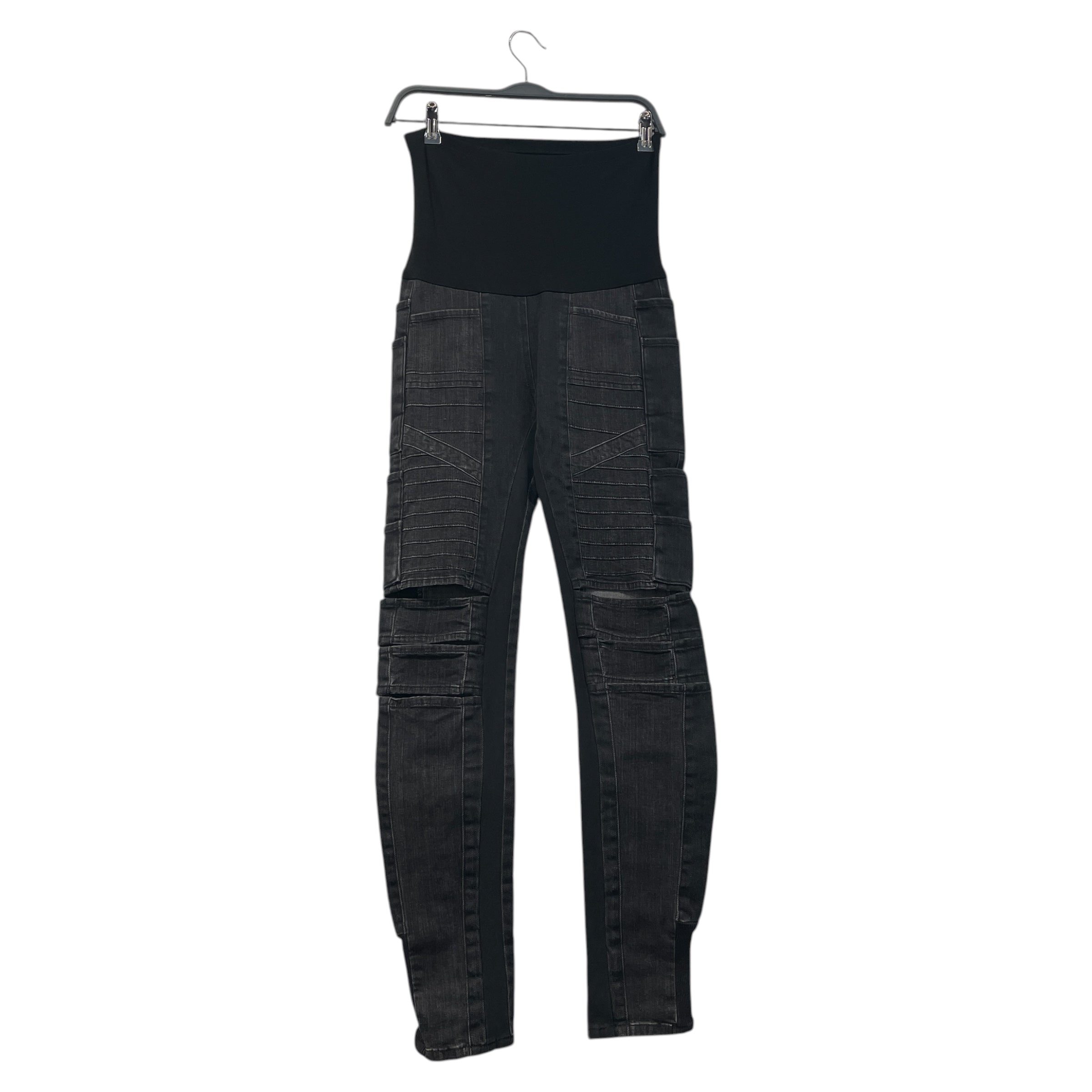 DEMOBAZA/Skinny Pants/S/Cotton/BLK/ view 2