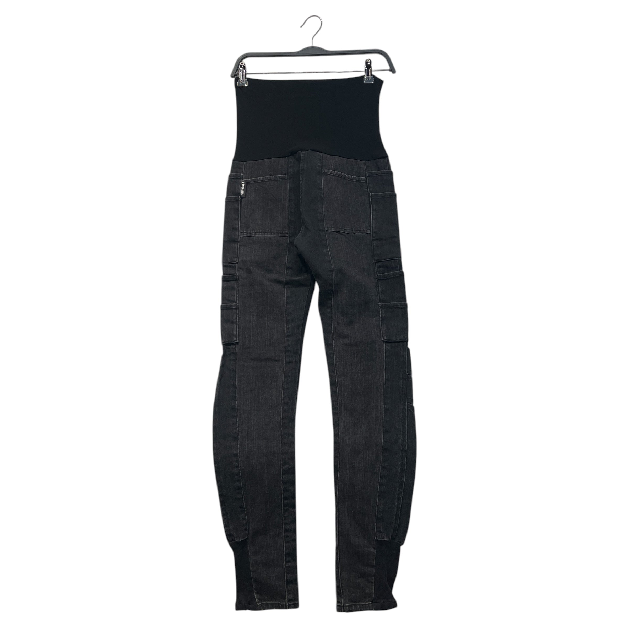 DEMOBAZA/Skinny Pants/S/Cotton/BLK/ view 1