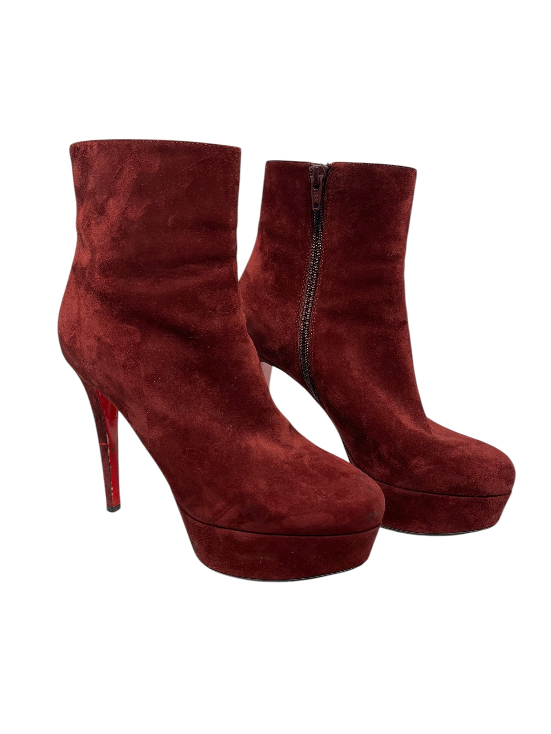 Christian Louboutin/Heels/EU 37/Suede/BRD/ view 1