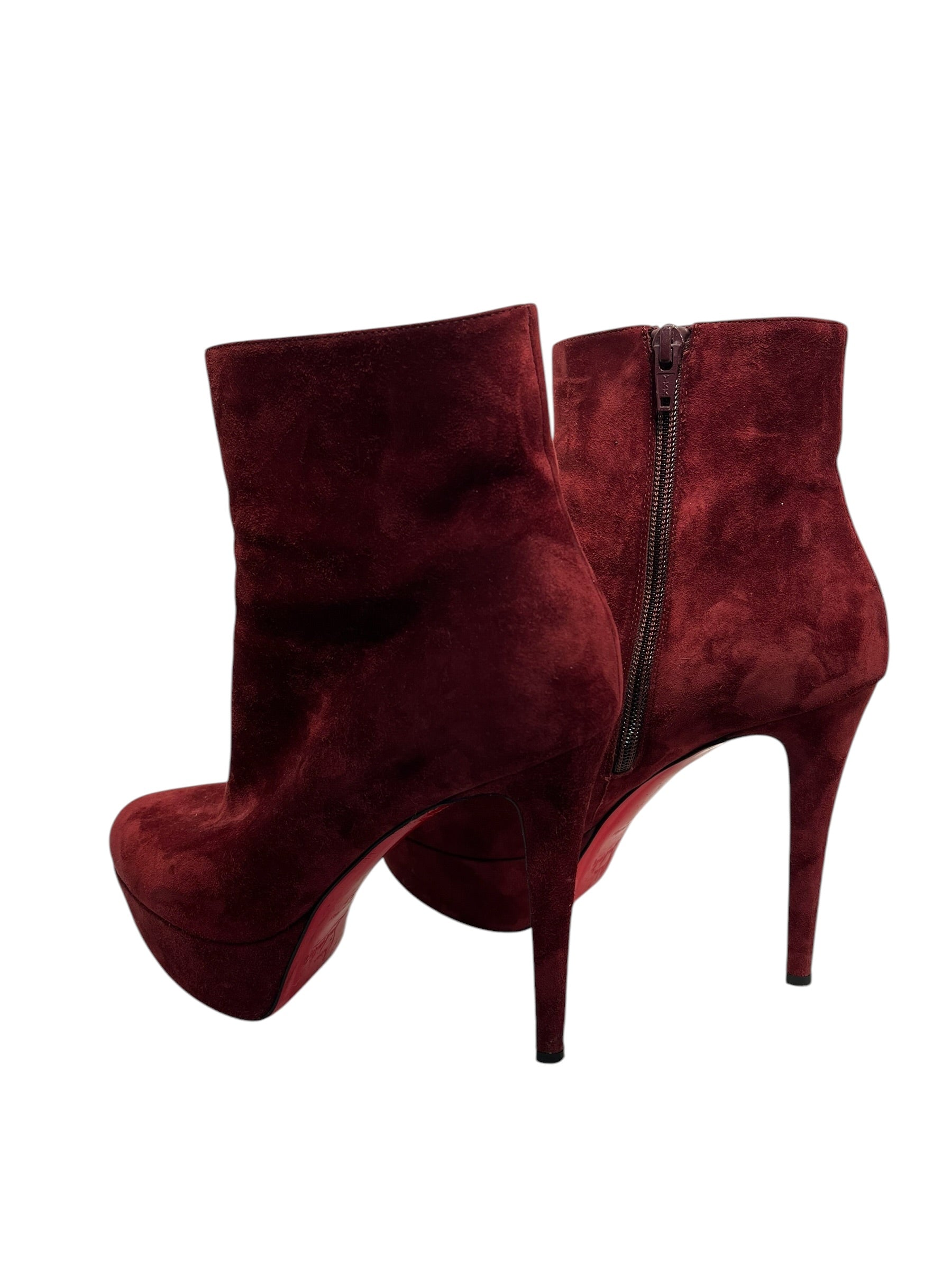 Christian Louboutin/Heels/EU 37/Suede/BRD/ view 2