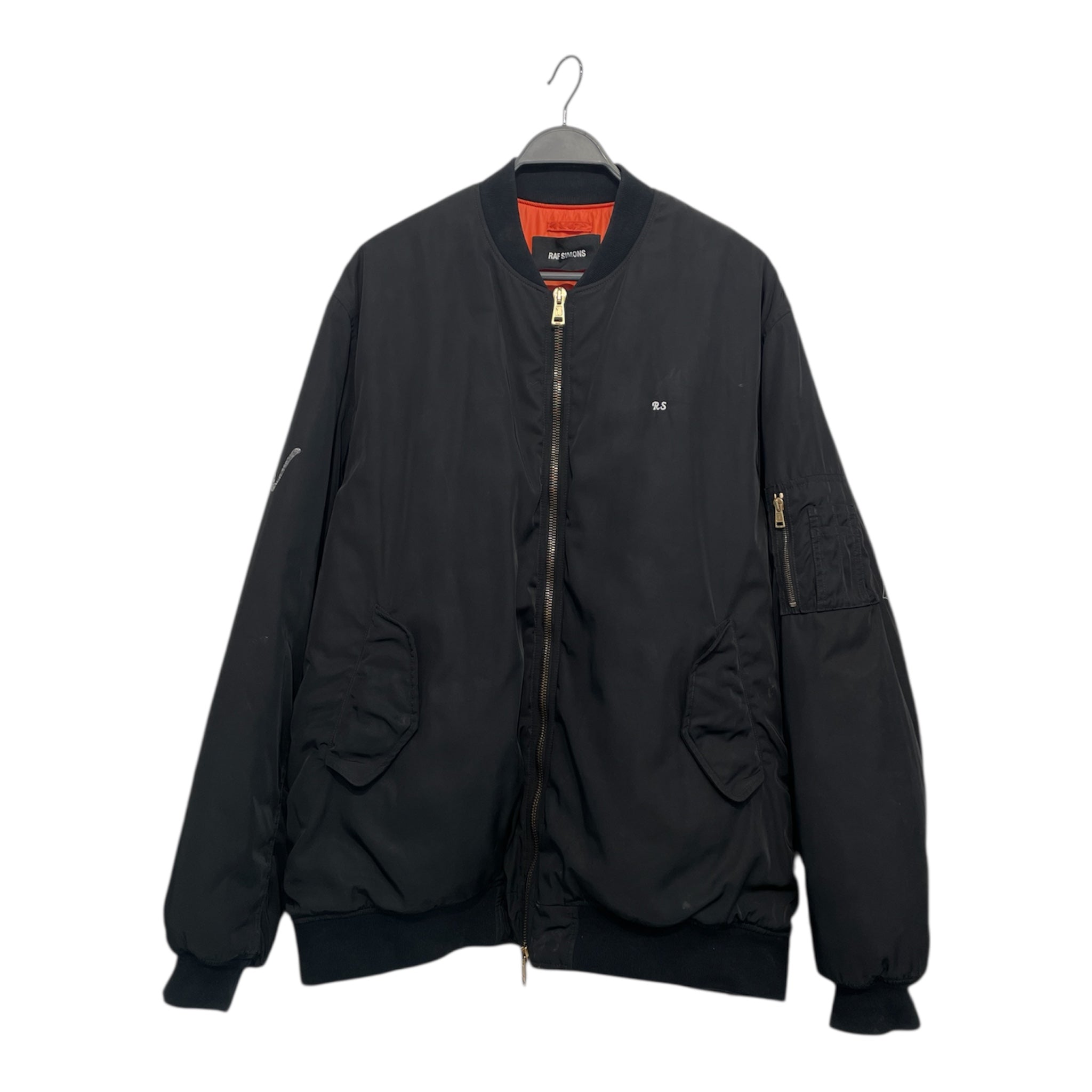 RAF SIMONS/Jacket/46/Polyester/BLK/Raf Simons view 1