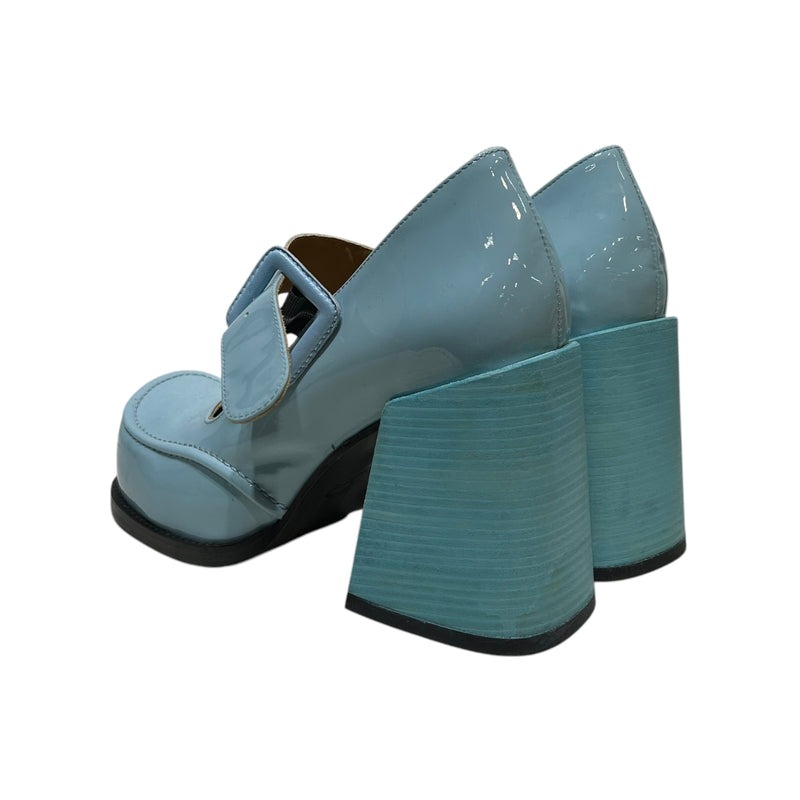JOHN FLUEVOG/Heels/US 9/Leather/BLU/MARY JANE